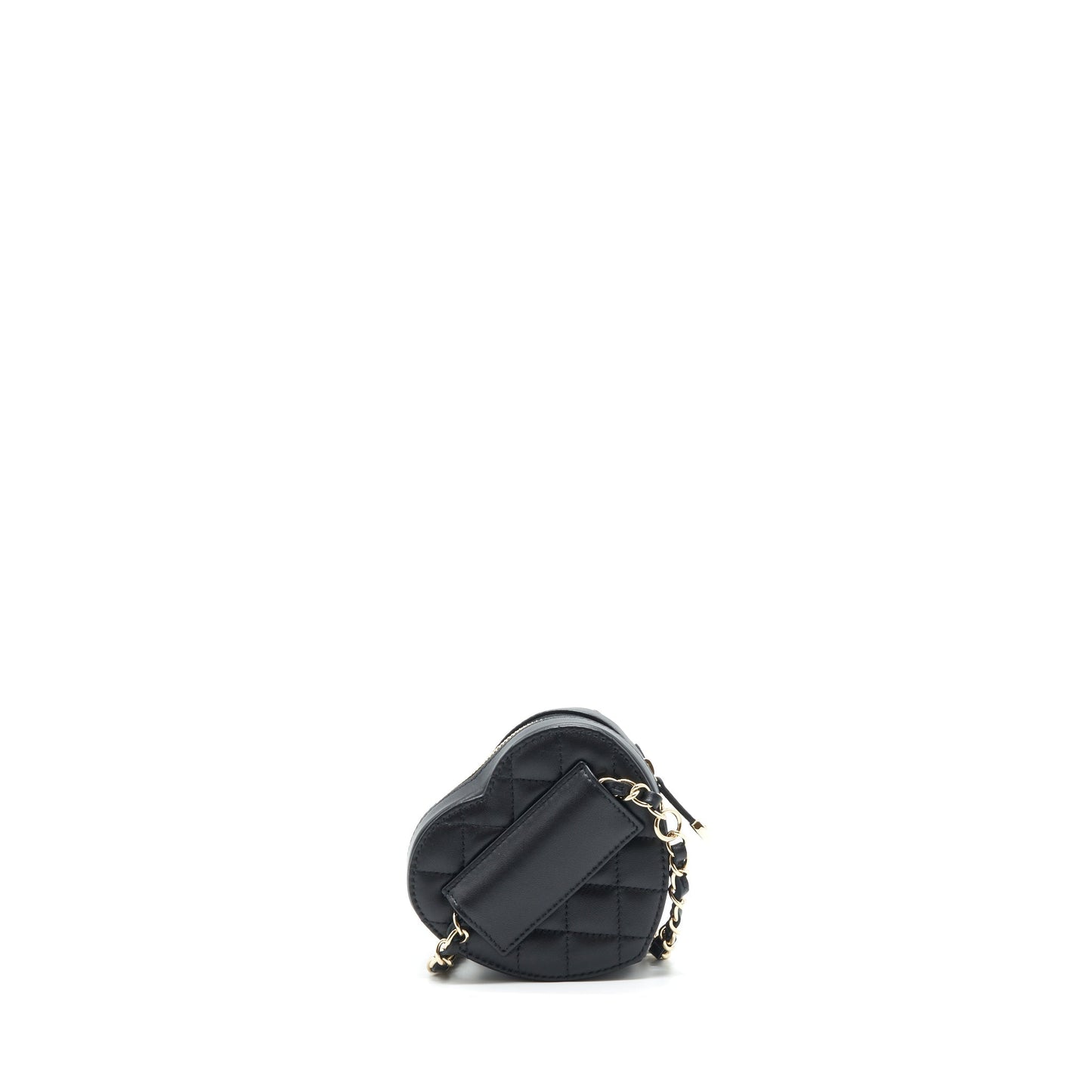 Chanel 22S Heart Belt Lambskin LGHW Black Lghw 2
