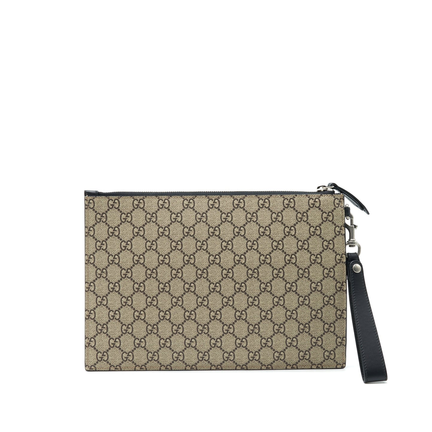 Gucci Men Snake Motif Clutch Clutch Bag