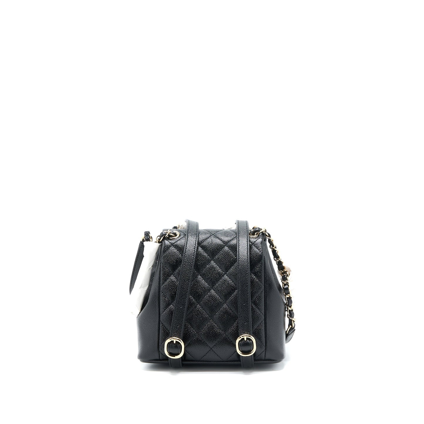 Chanel 23P Triple Pack Backpack Caviar LGHW Black