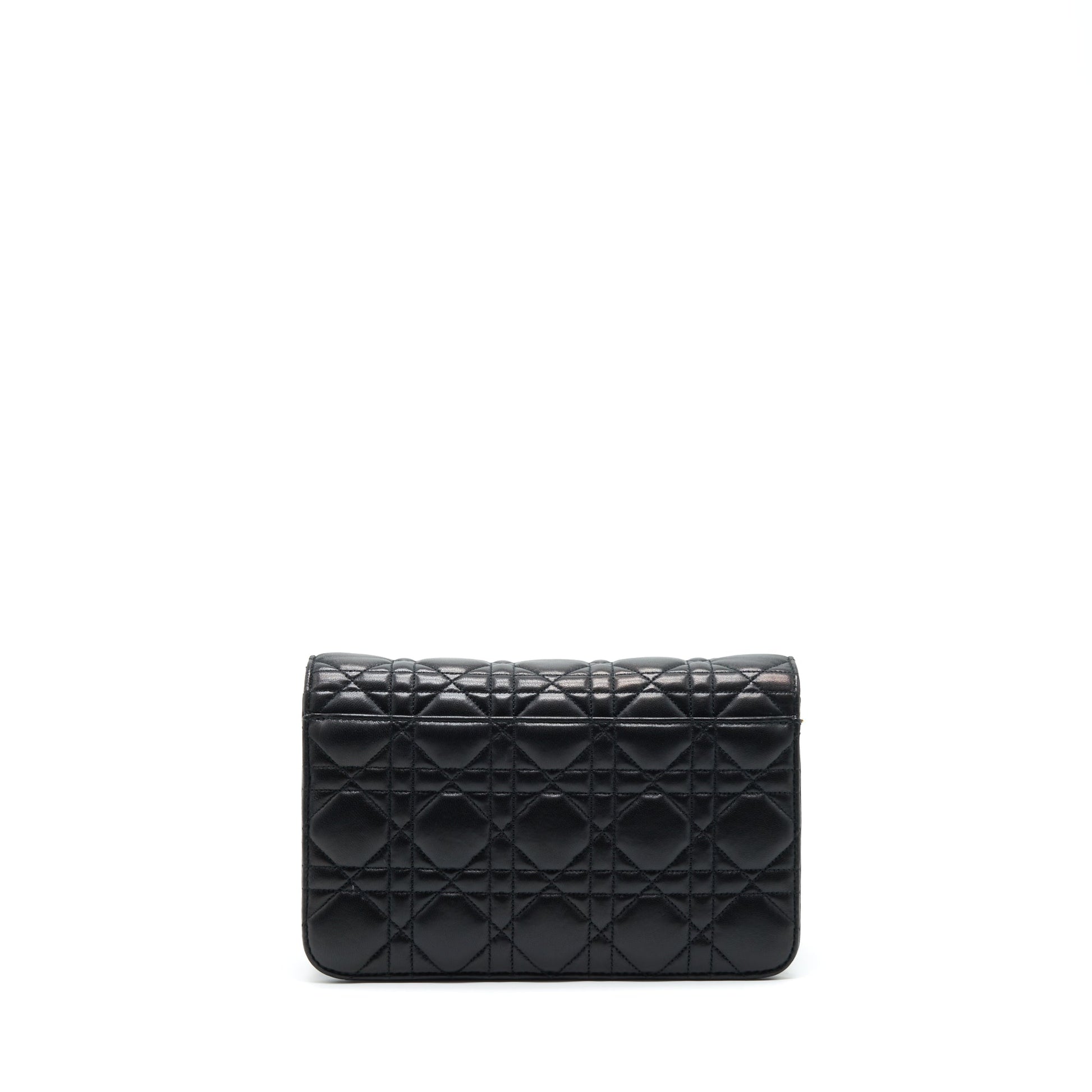 Dior Miss Crossbody Purse Lambskin Handbag Black Mini Crossbody Bag