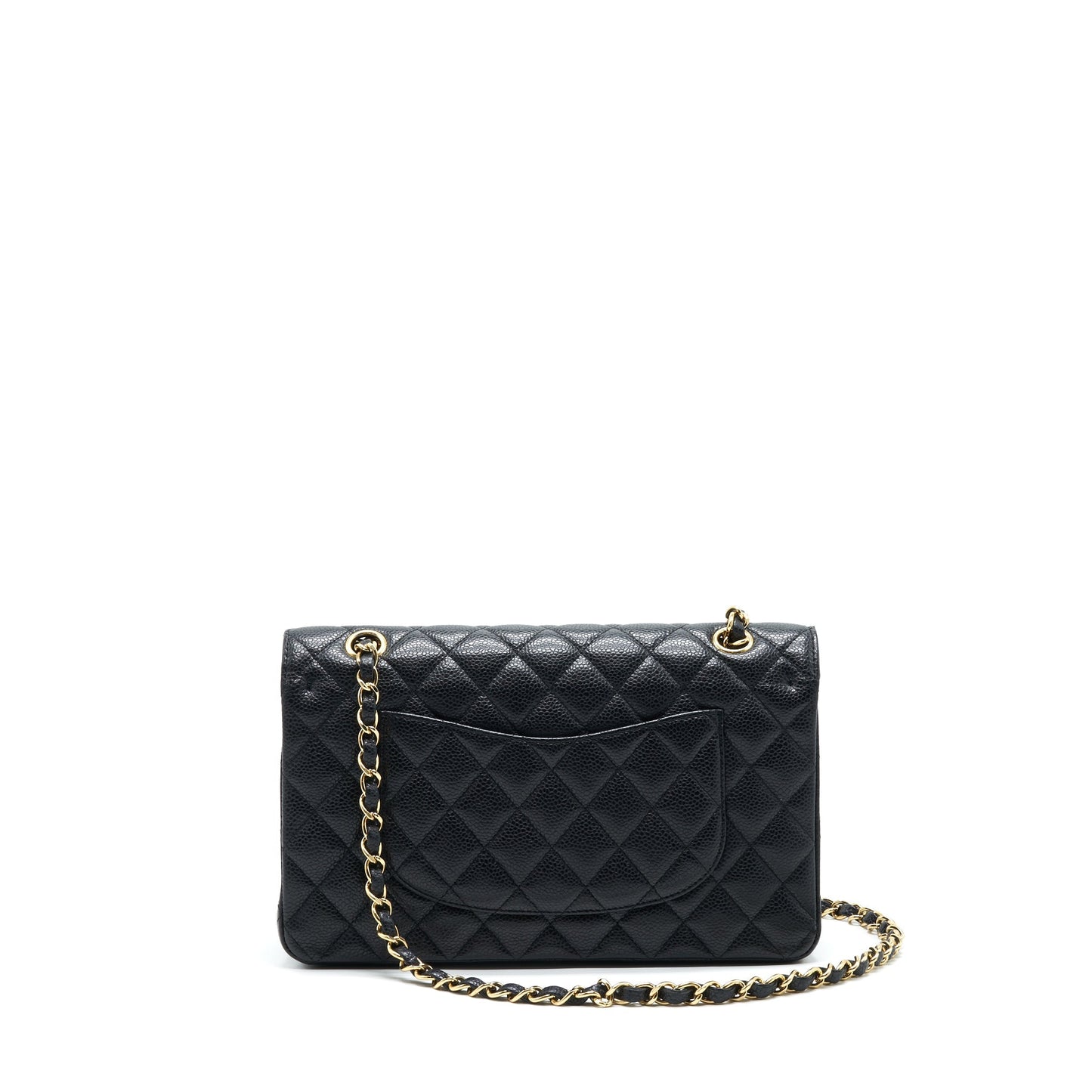 Chanel Classic Double Flap 25cm Caviar GHW Black Handbag