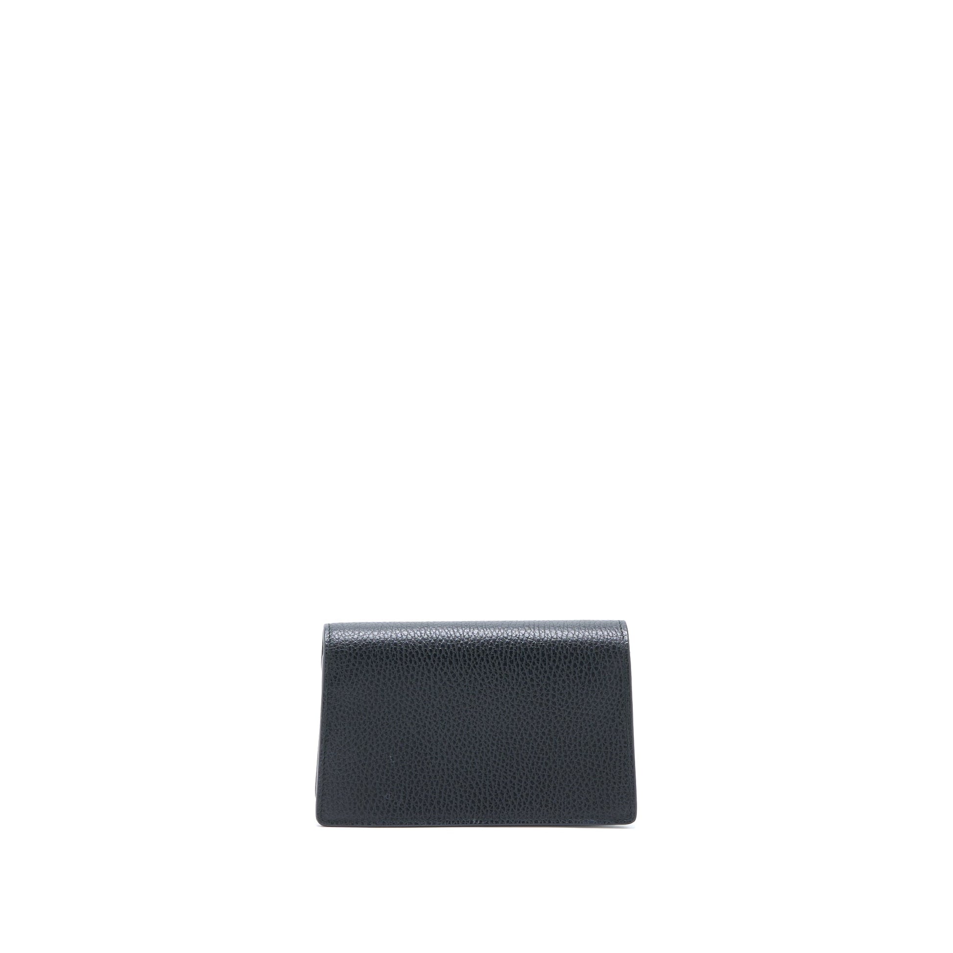 Gucci Super Dionysus Bag Calfskin Ruthenium Hardware Black Mini Travel Bag