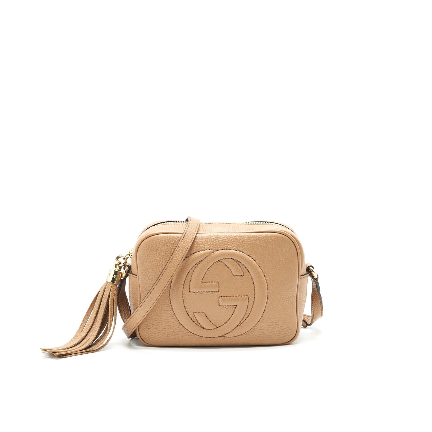 Gucci Soho Camera Bag Beige Travel Bag