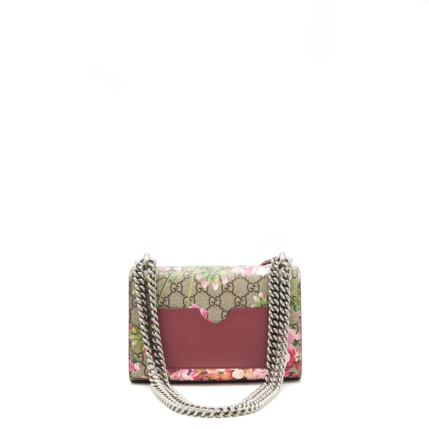 Gucci Padlock Print Handbag Pink Small Travel Bag