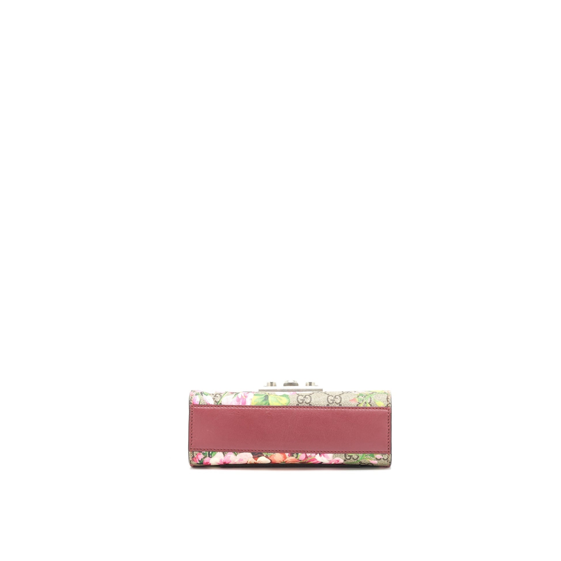 Gucci Padlock Print Handbag Pink Small Travel Bag