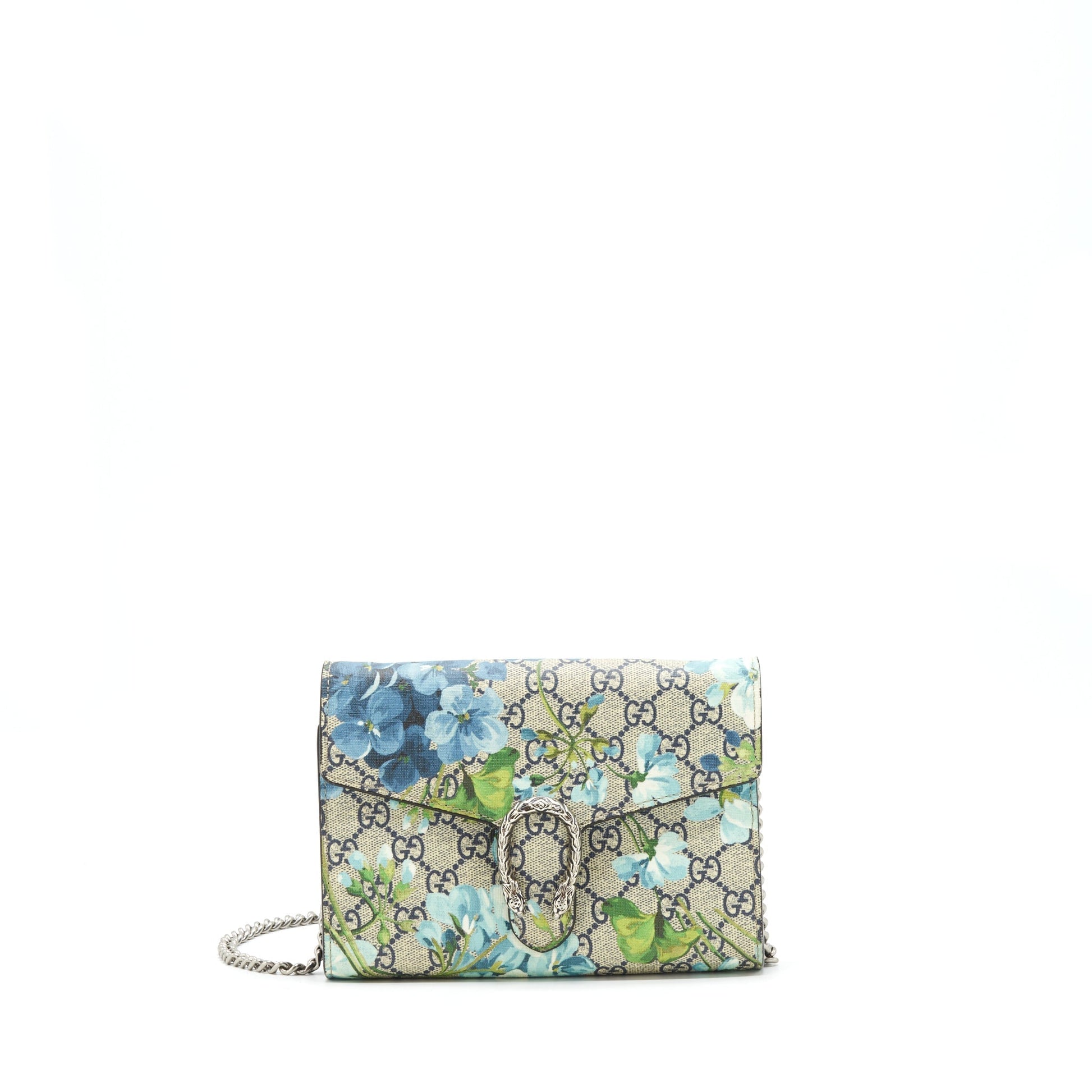 Gucci Dionysus Shoulder Bag Blue Mini