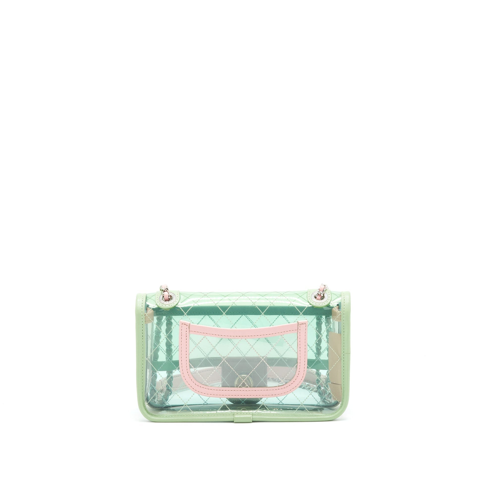 Chanel PVC Coco Splash Flap Multi Colour Shoulder Bag