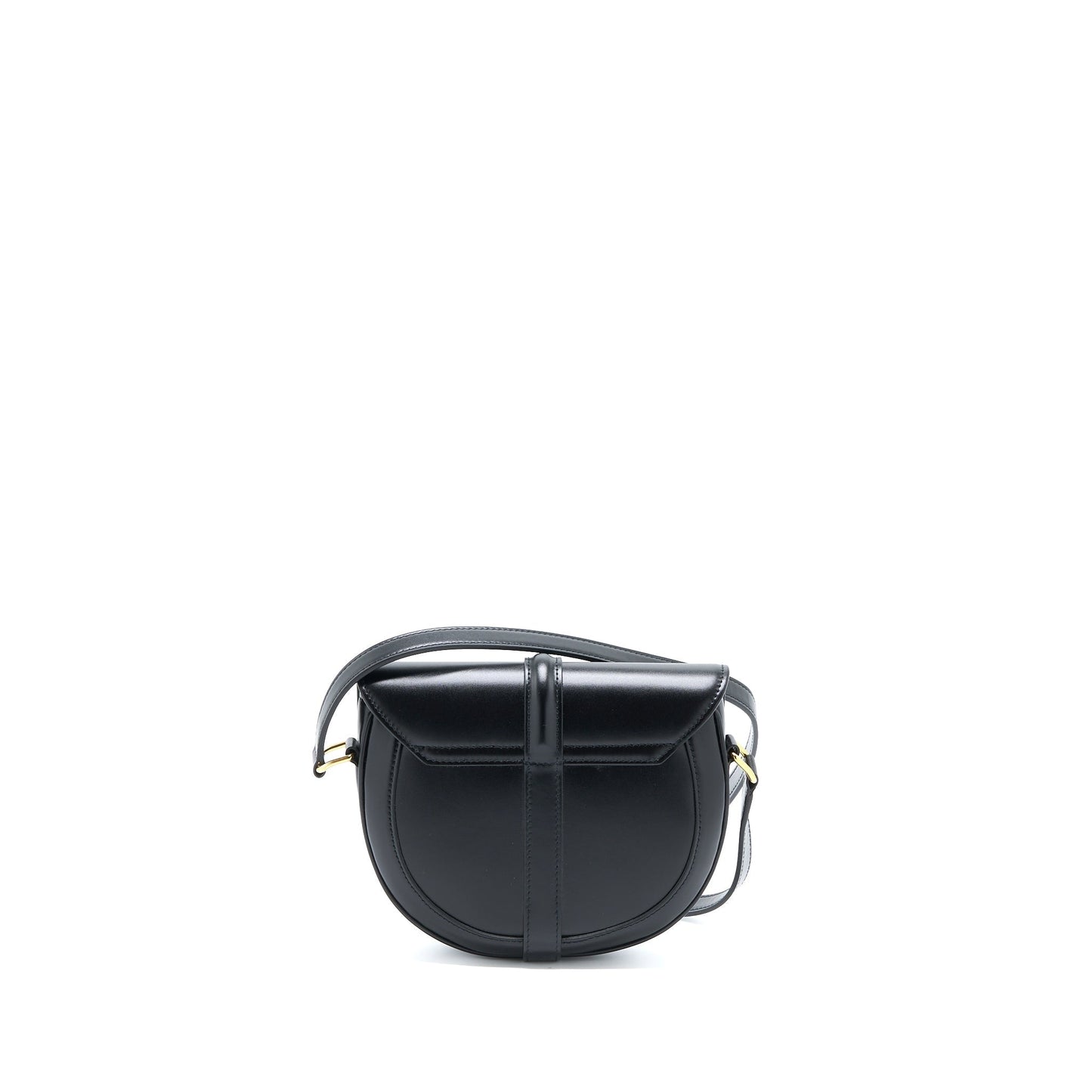 Celine Besace Purse Calfskin Handbag Black Travel Bag