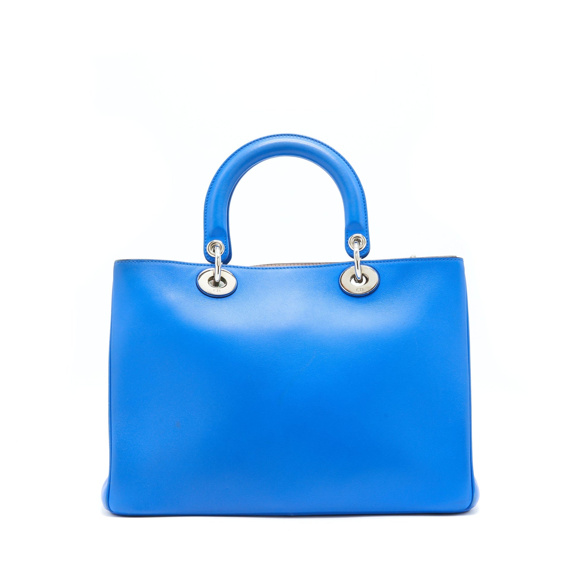 Dior issimo Tote Purse Handbag Blue Tote Bag