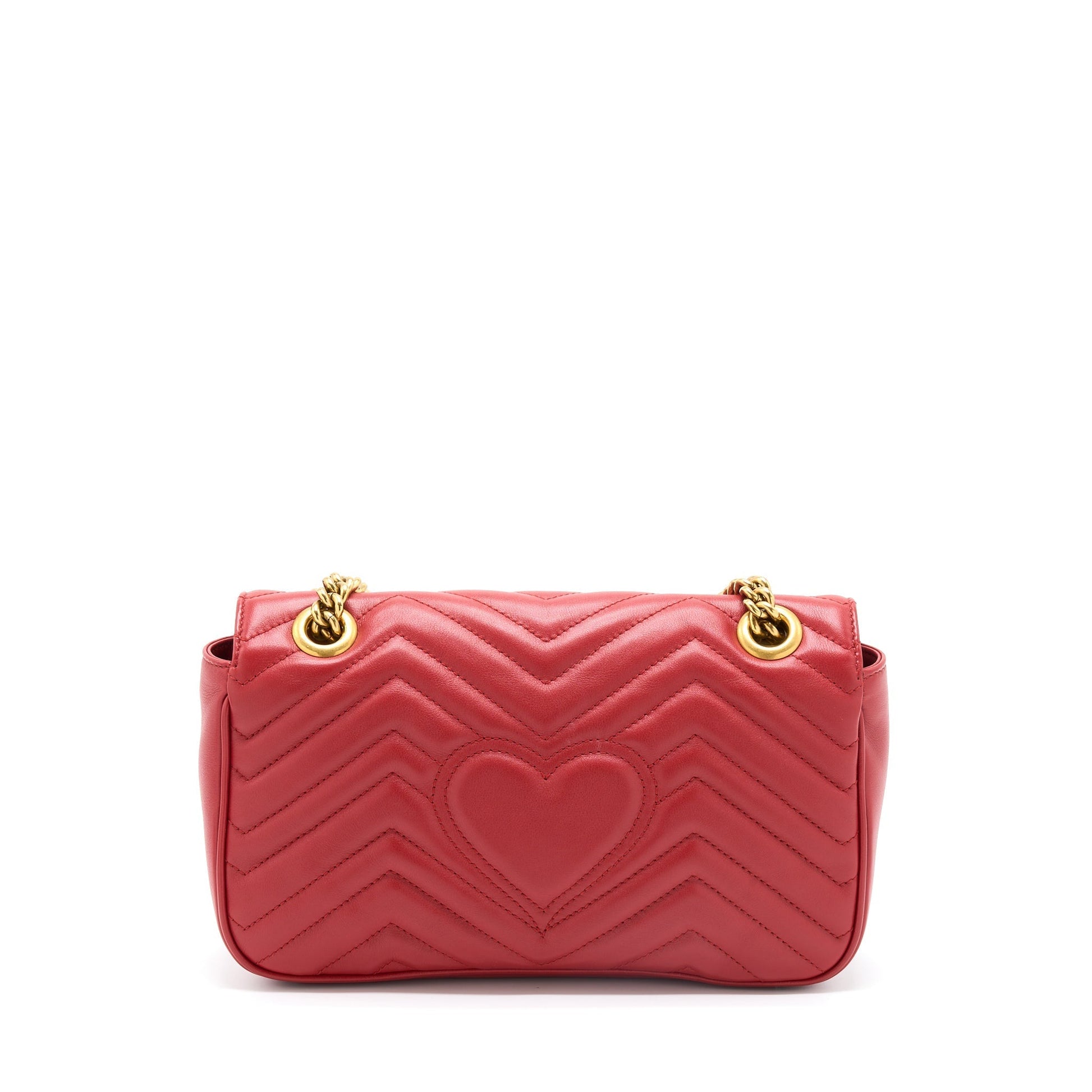 Gucci Marmont Bag Red Small Travel Bag