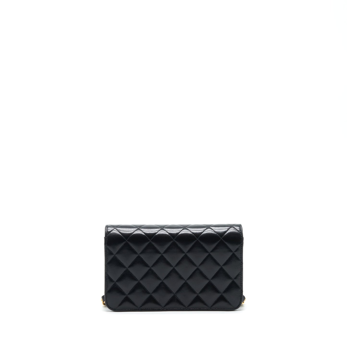 Chanel Quilted Flap Lambskin GHW Black Shoulder Bag