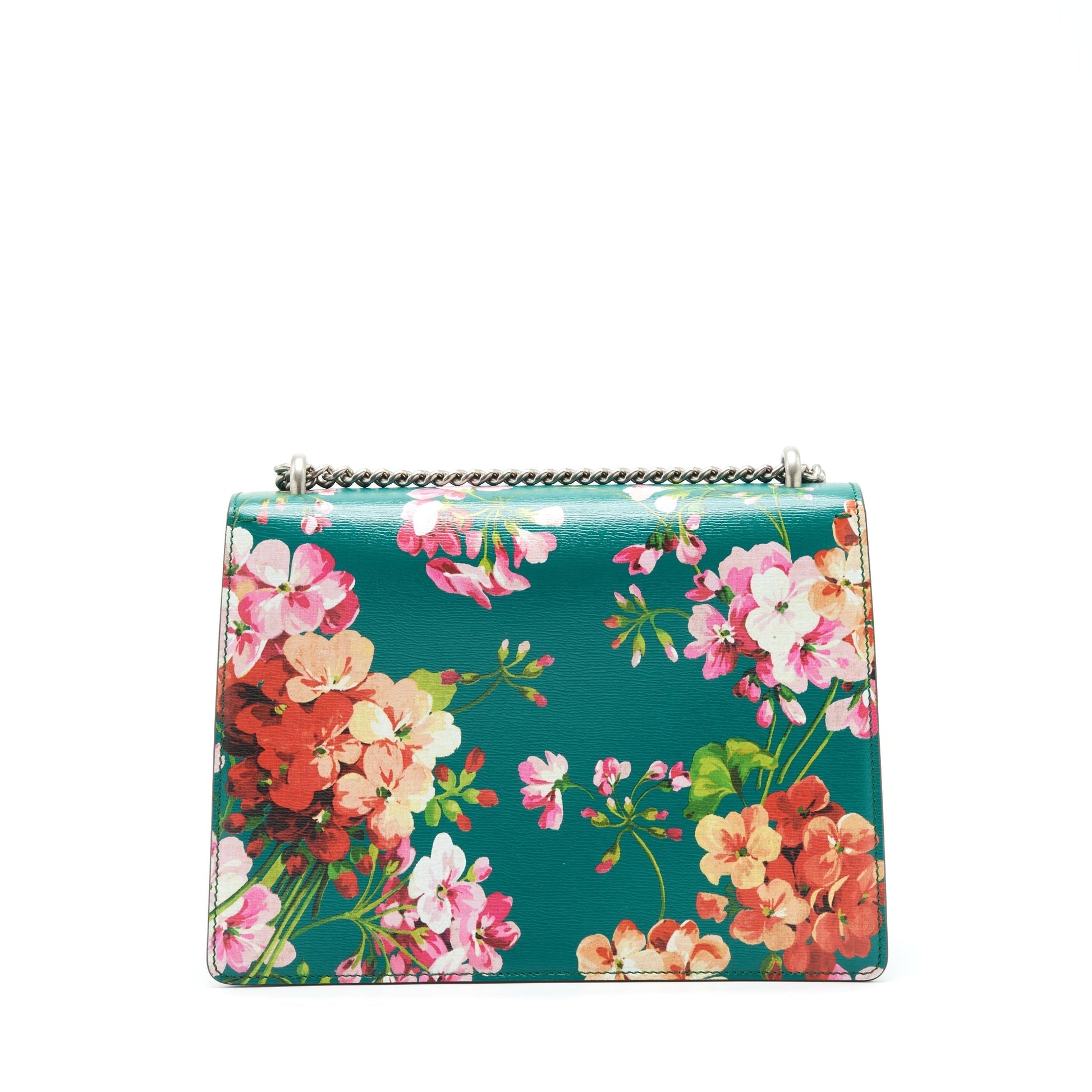 Gucci Dionysus Shoulder Bag Flower Green Large