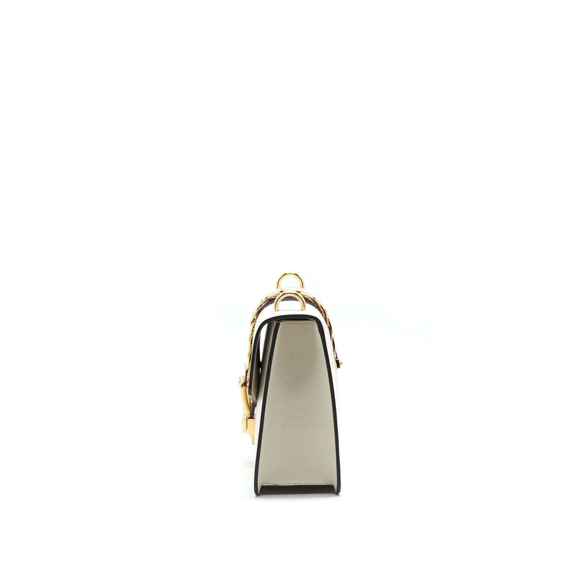 Gucci Sylvie Bag In White Small Travel Bag