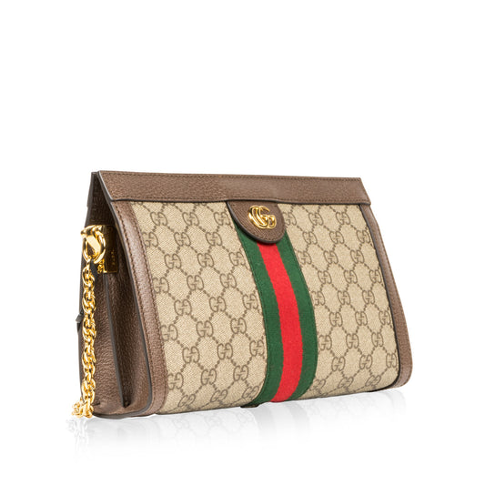 Gucci Ophidia Shoulder Bag Canvas Monogram