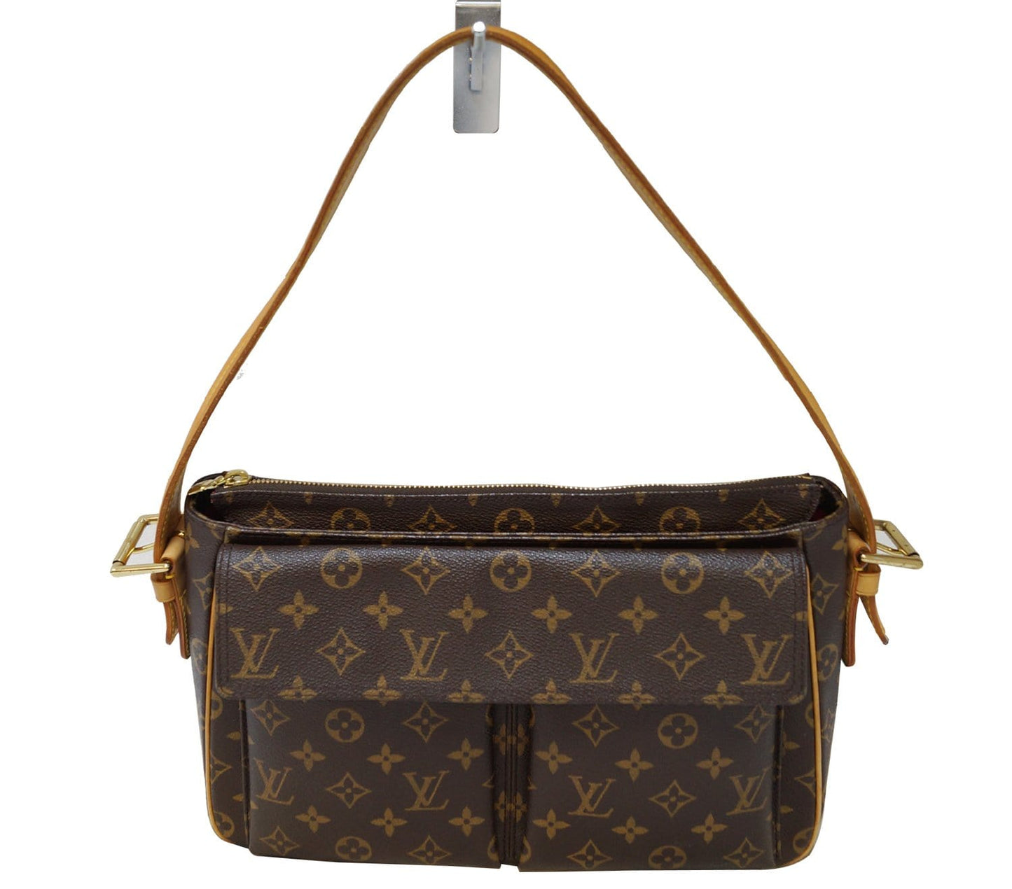 Louis Multipli Cite Shoulder Bag Canvas Monogram