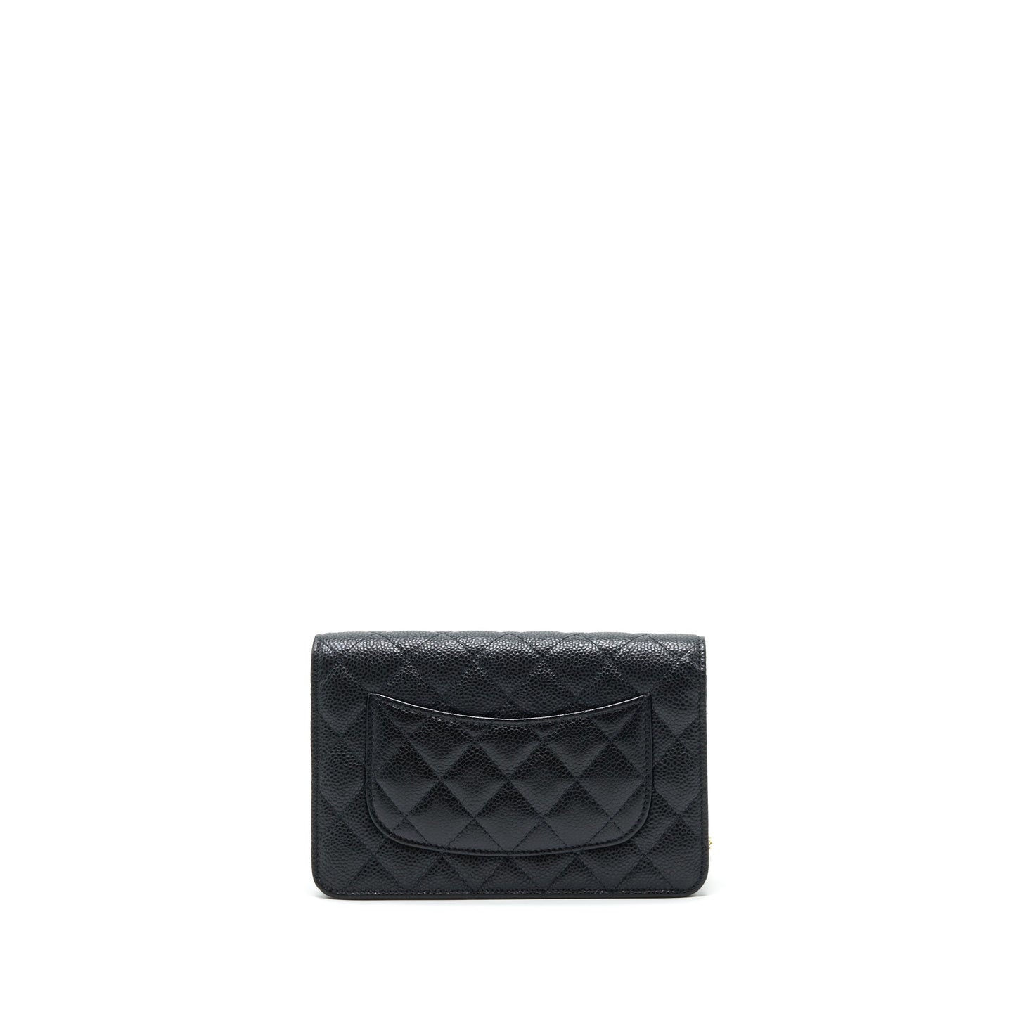 Chanel Classic on Caviar GHW Black Wallet Case Ghw 1