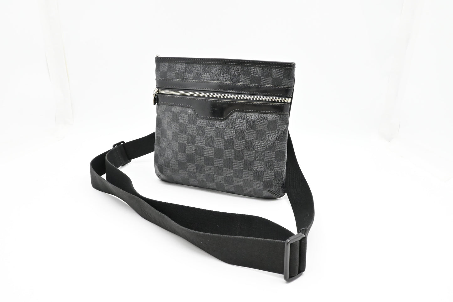 Louis Vuitton Thomas Graphite Canvas Damier Handbag