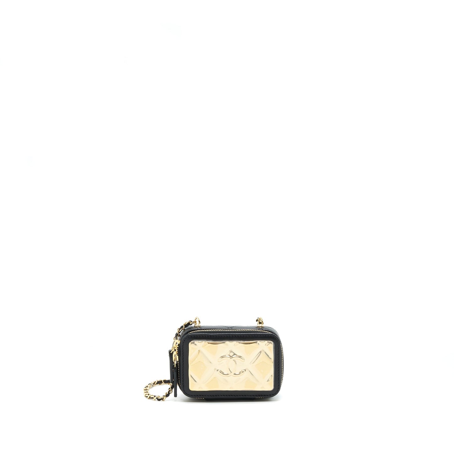 Chanel 21K GHW Black Clutch Bag