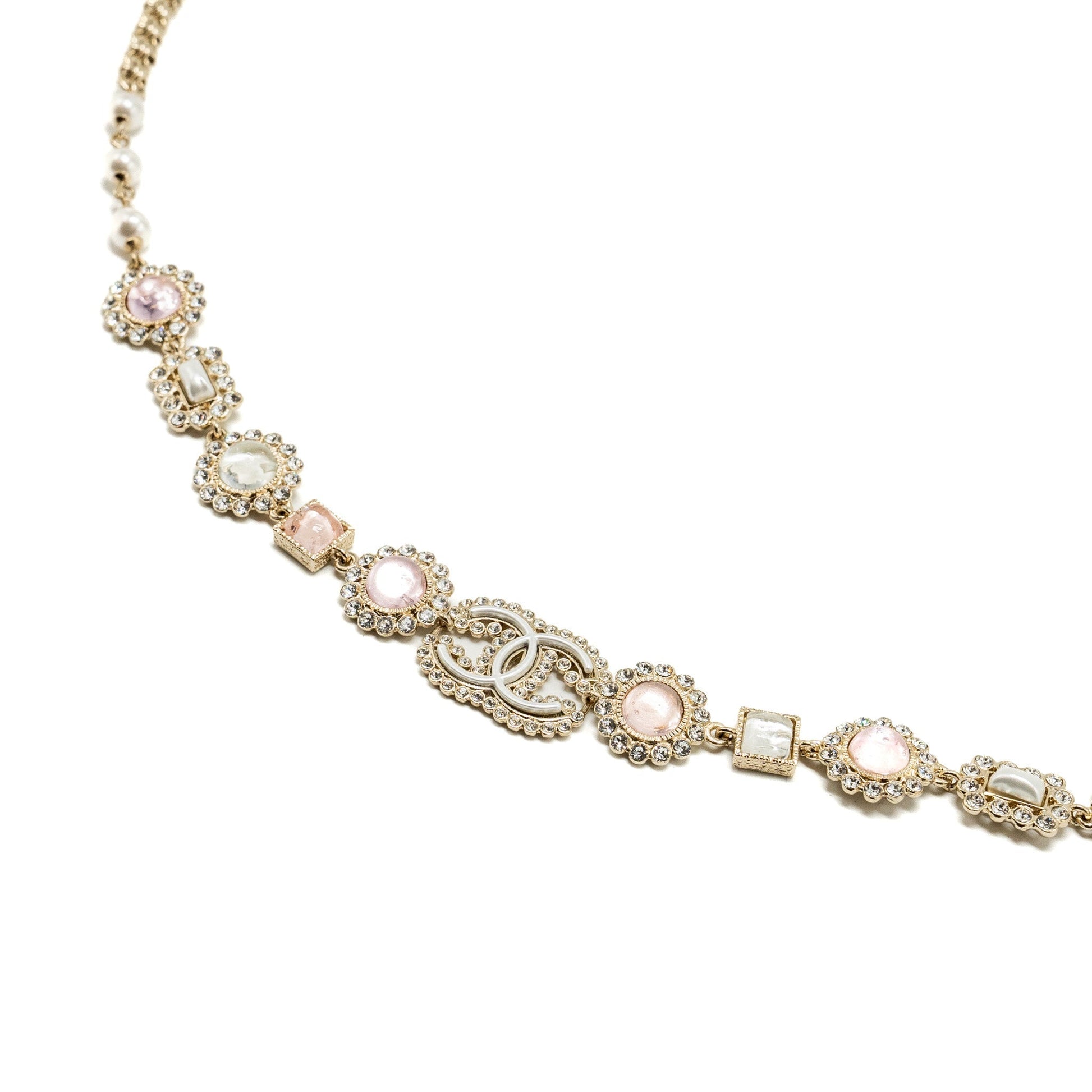 Chanel 21k tal Light Tone Gold Belt