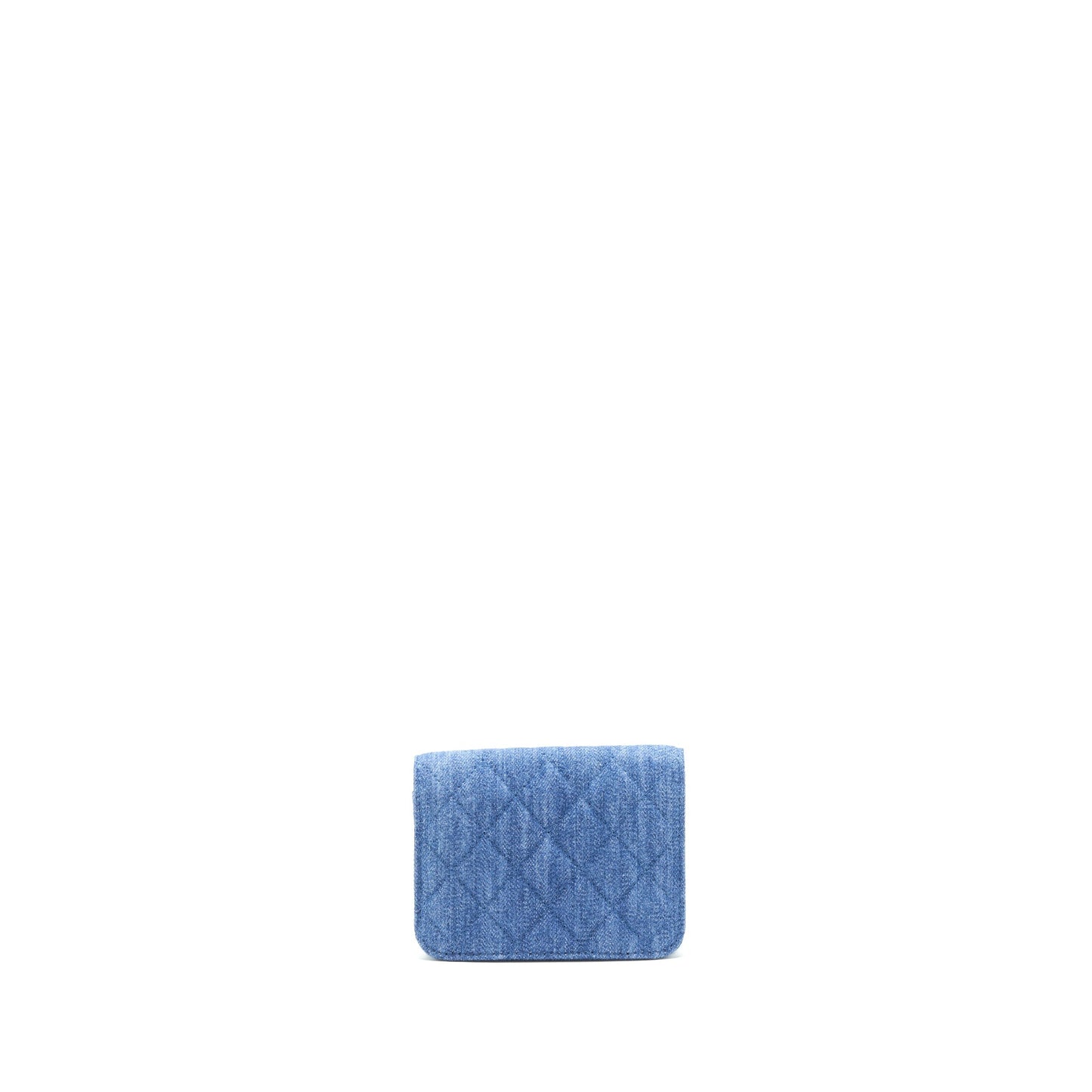 Chanel Pearl Crush Denim flap Belt GHW