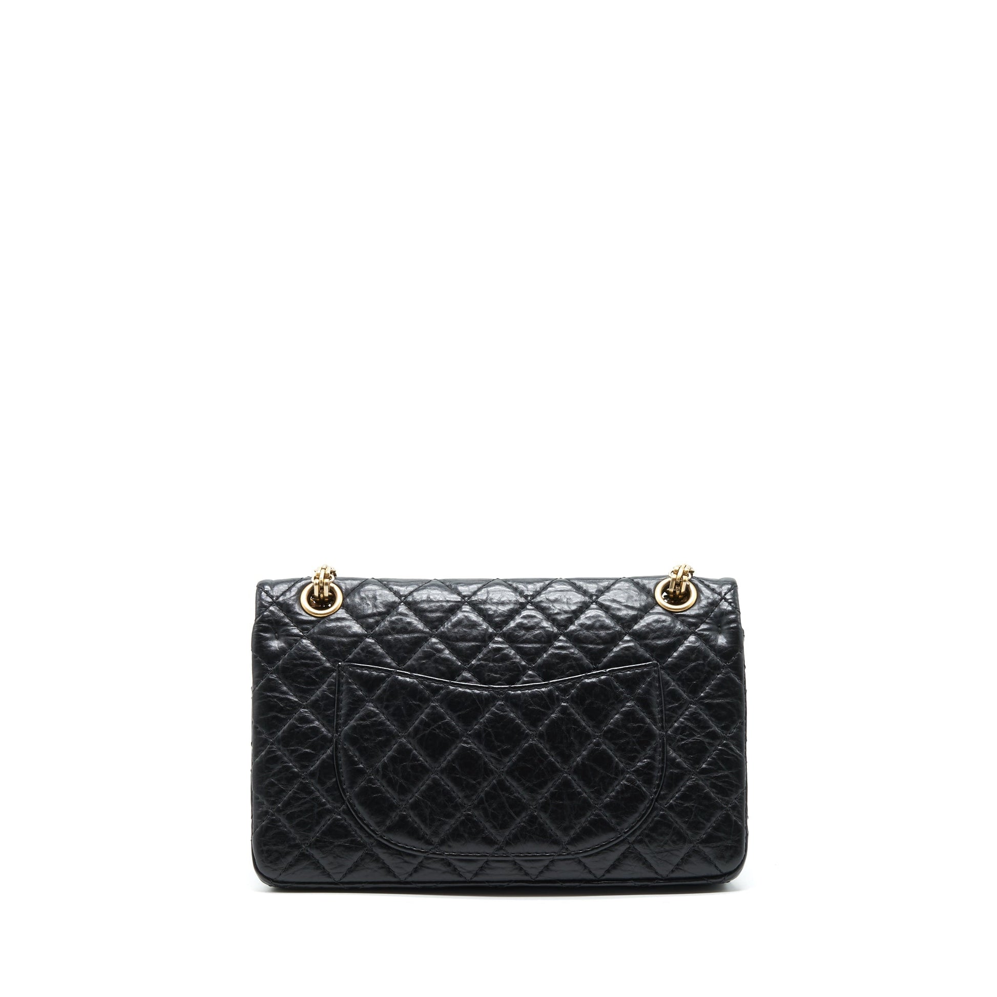 Chanel reissue 2.55 GHW Black Small Handbag