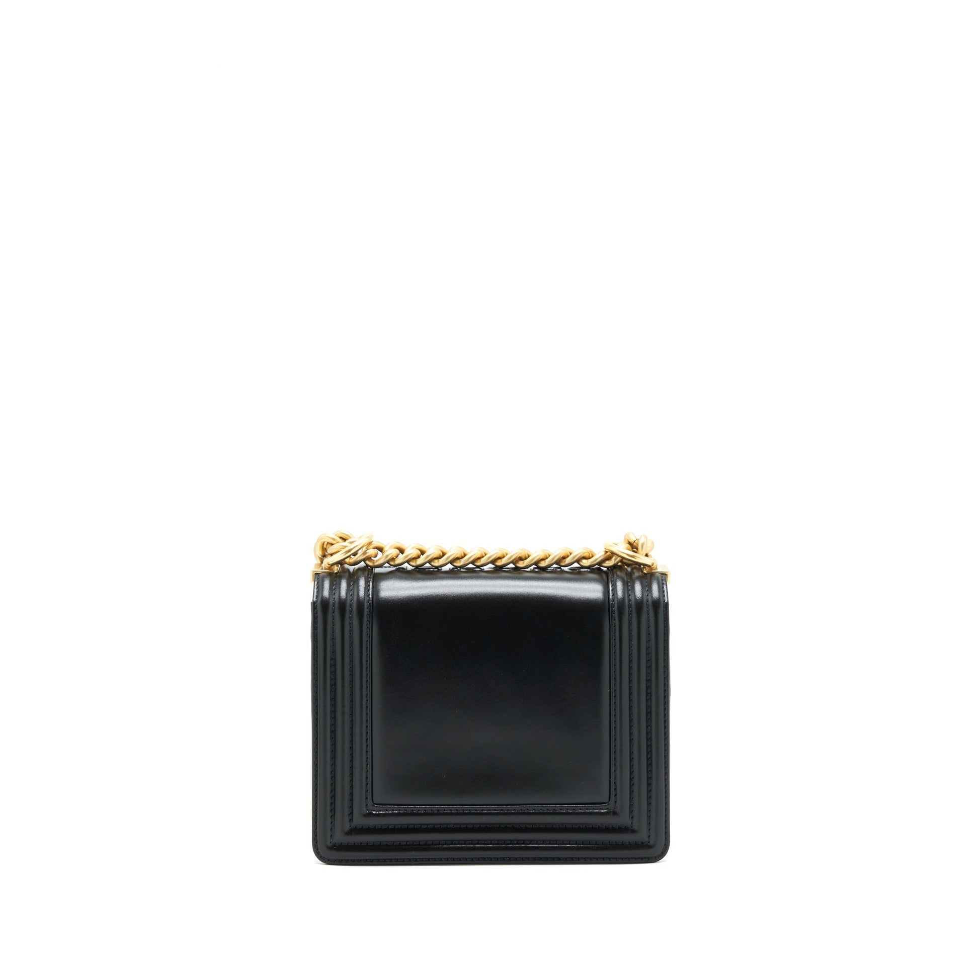 Chanel 22P Boy Calfskin GHW Black Mini Bag