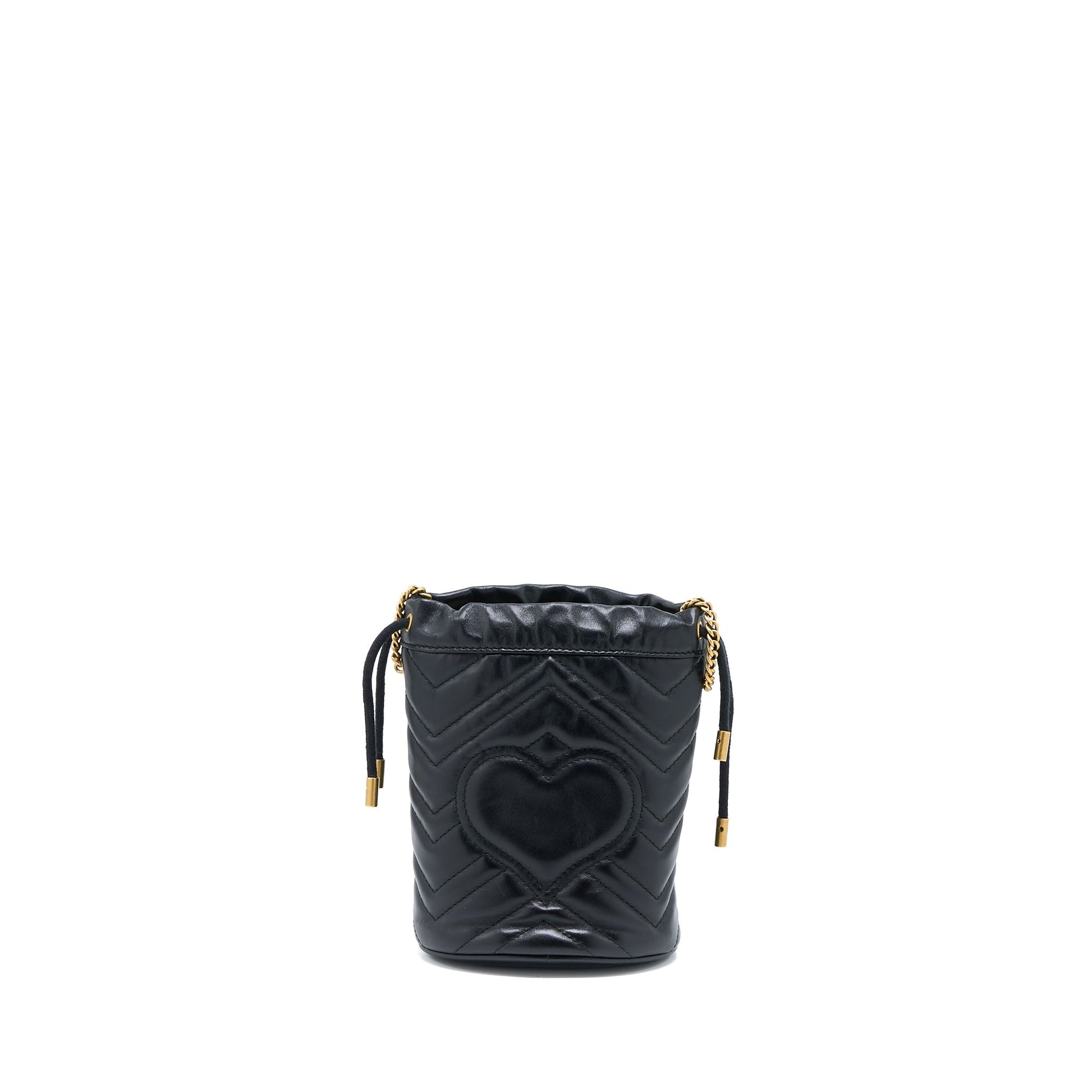 Gucci Marmont Black Mini Bucket Bag
