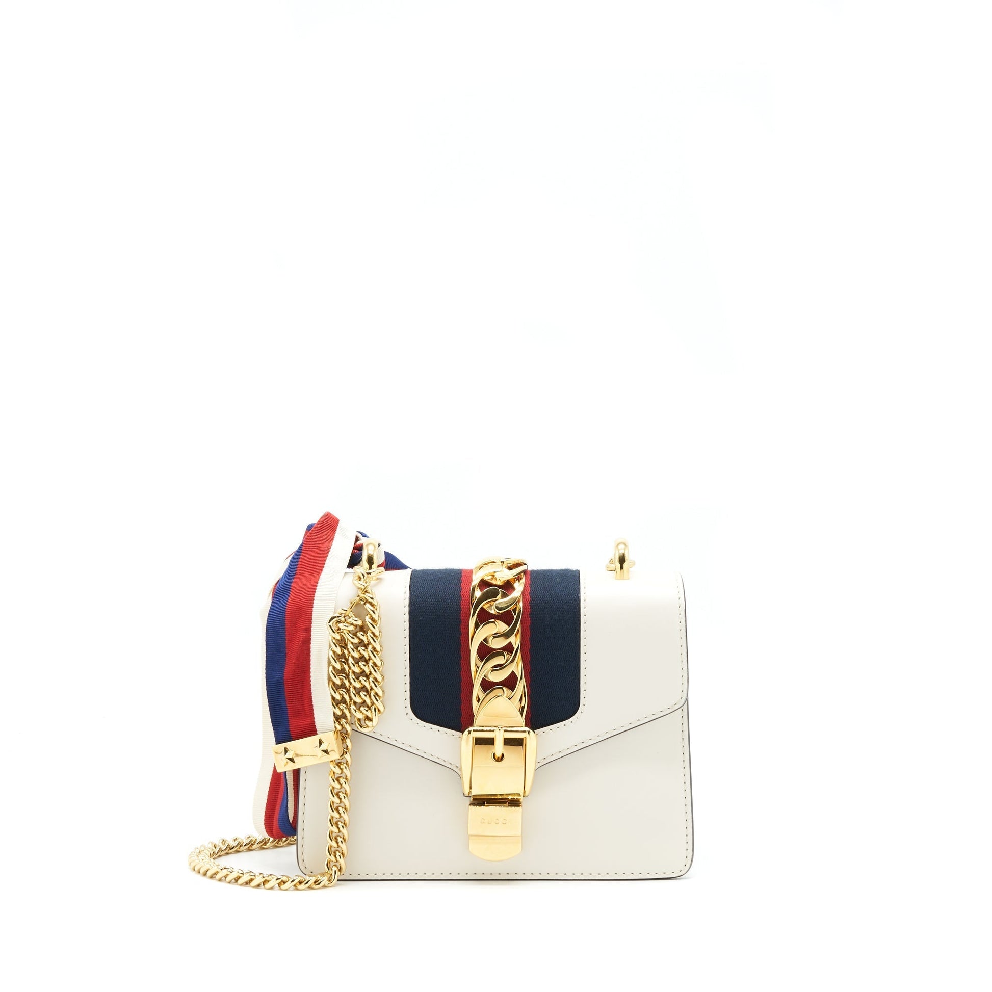 Gucci Sylvie Bag White Mini Travel Bag
