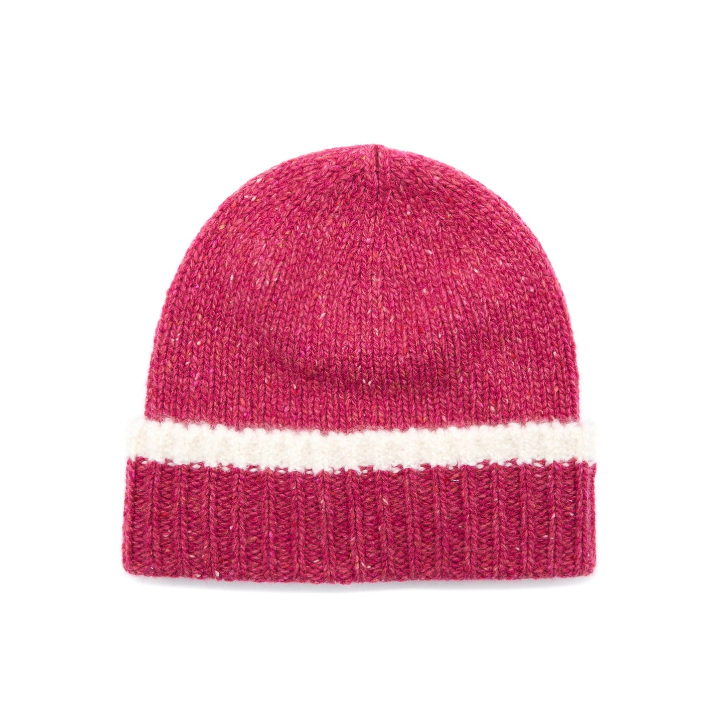 Chanel Beanie Hat Cashmere White Pink