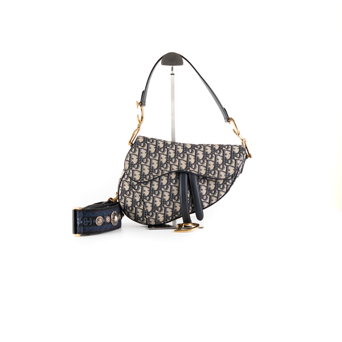 Dior Saddle Bag Oblique Shoulder Bag
