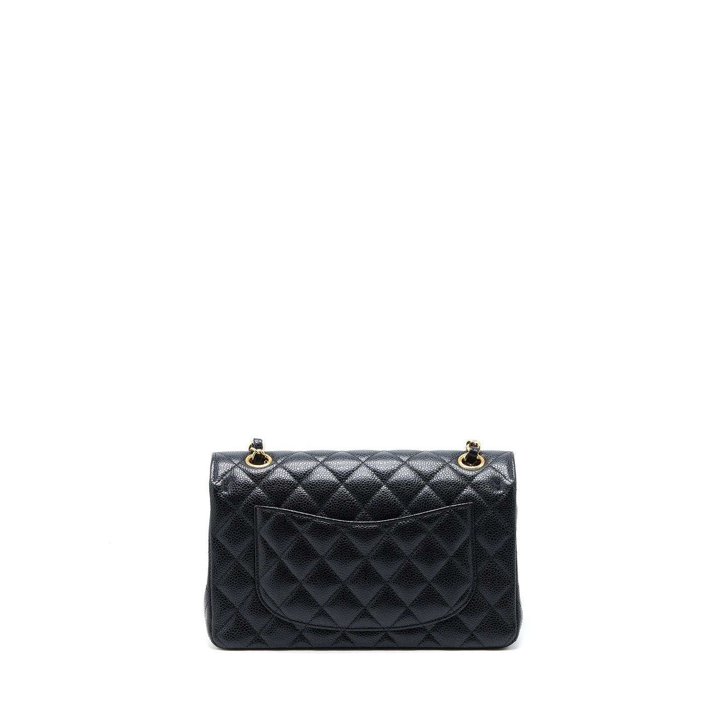 Chanel Classic Double Flap Caviar GHW Black Small Shoulder Bag Ghw 1