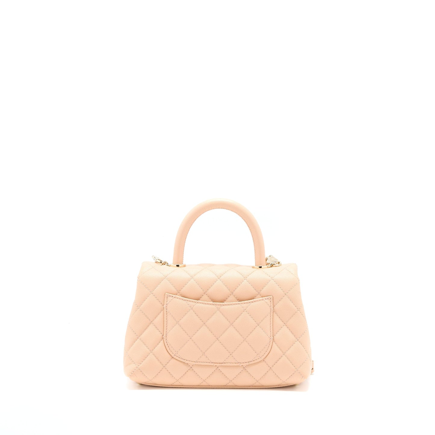 Chanel Coco Handle Caviar Light LGHW Pink Small Handbag
