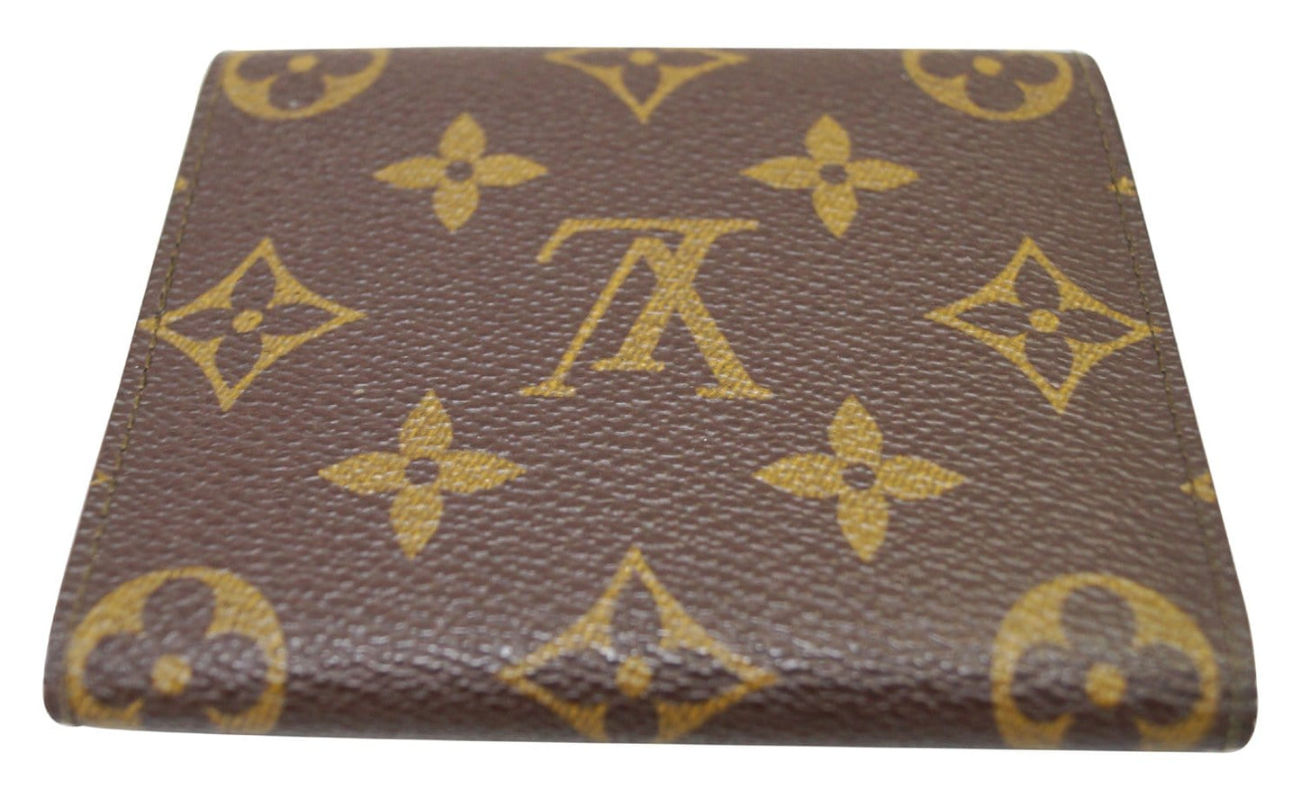 Louis Trifold Wallet Clutch Bag Canvas Monogram