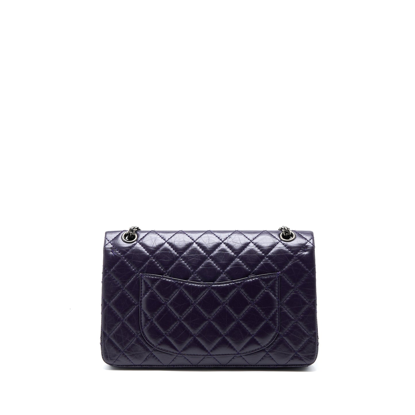 Chanel 2.55 Reissue Flap Aged Calfskin Dark Shoulder Bag