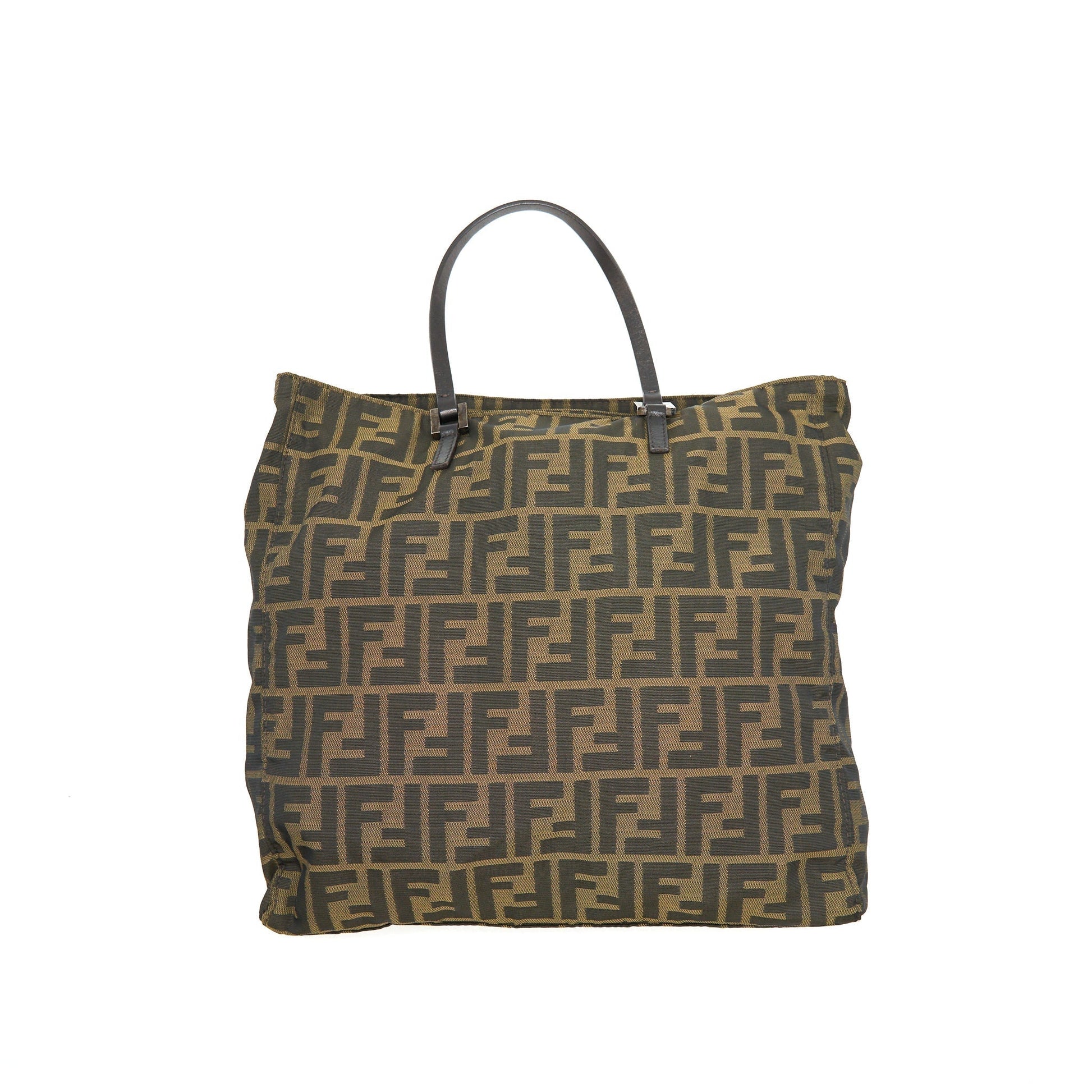 Fendi Tote Purse Canvas Mini Tote Bag
