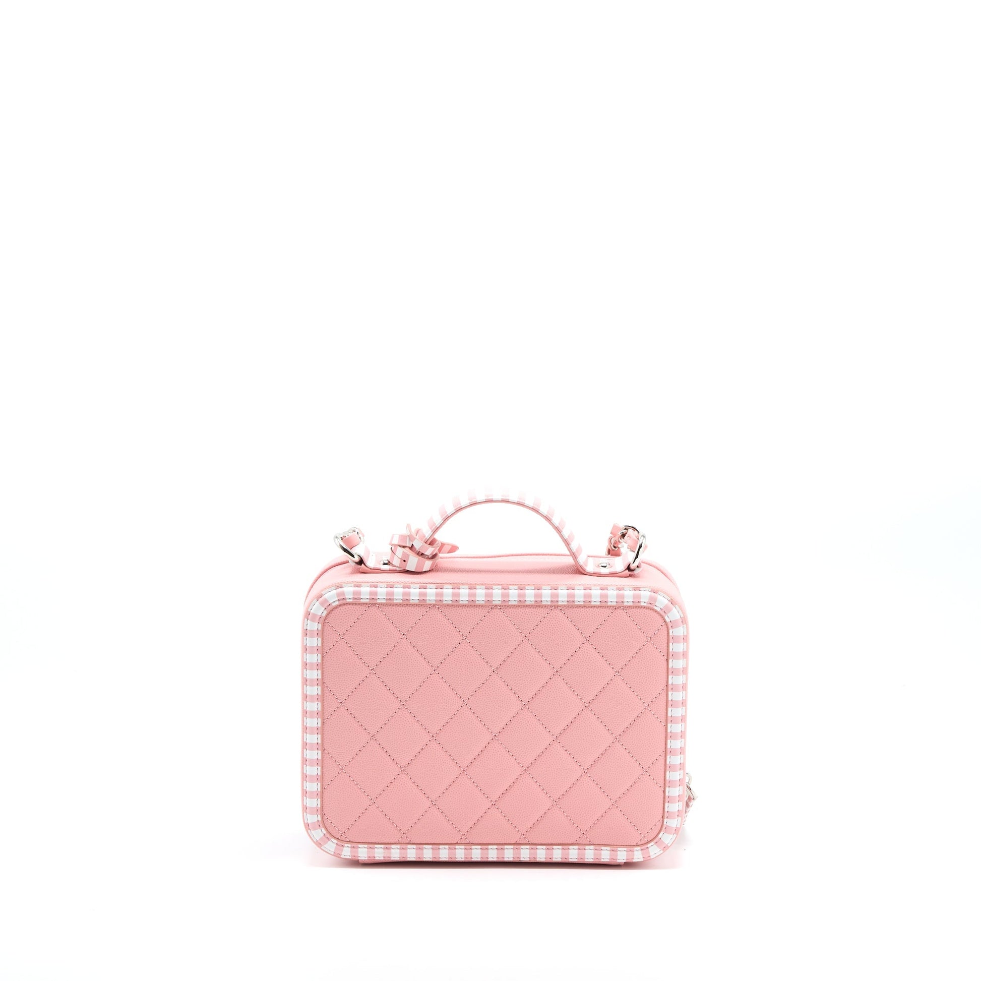 Chanel Filigree Vanity Caviar SHW Multicolour Pink Handbag