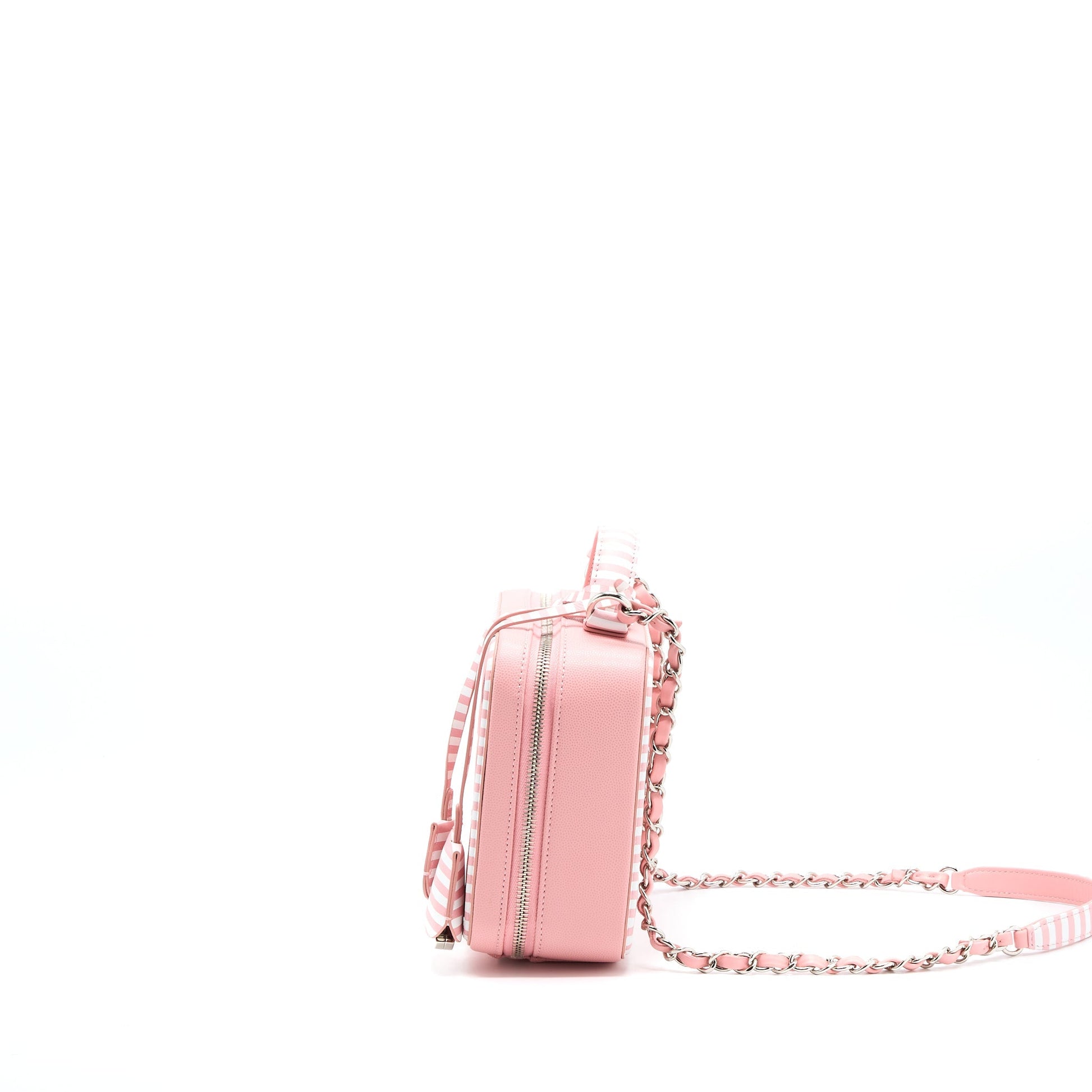 Chanel Filigree Vanity Caviar SHW Multicolour Pink Handbag
