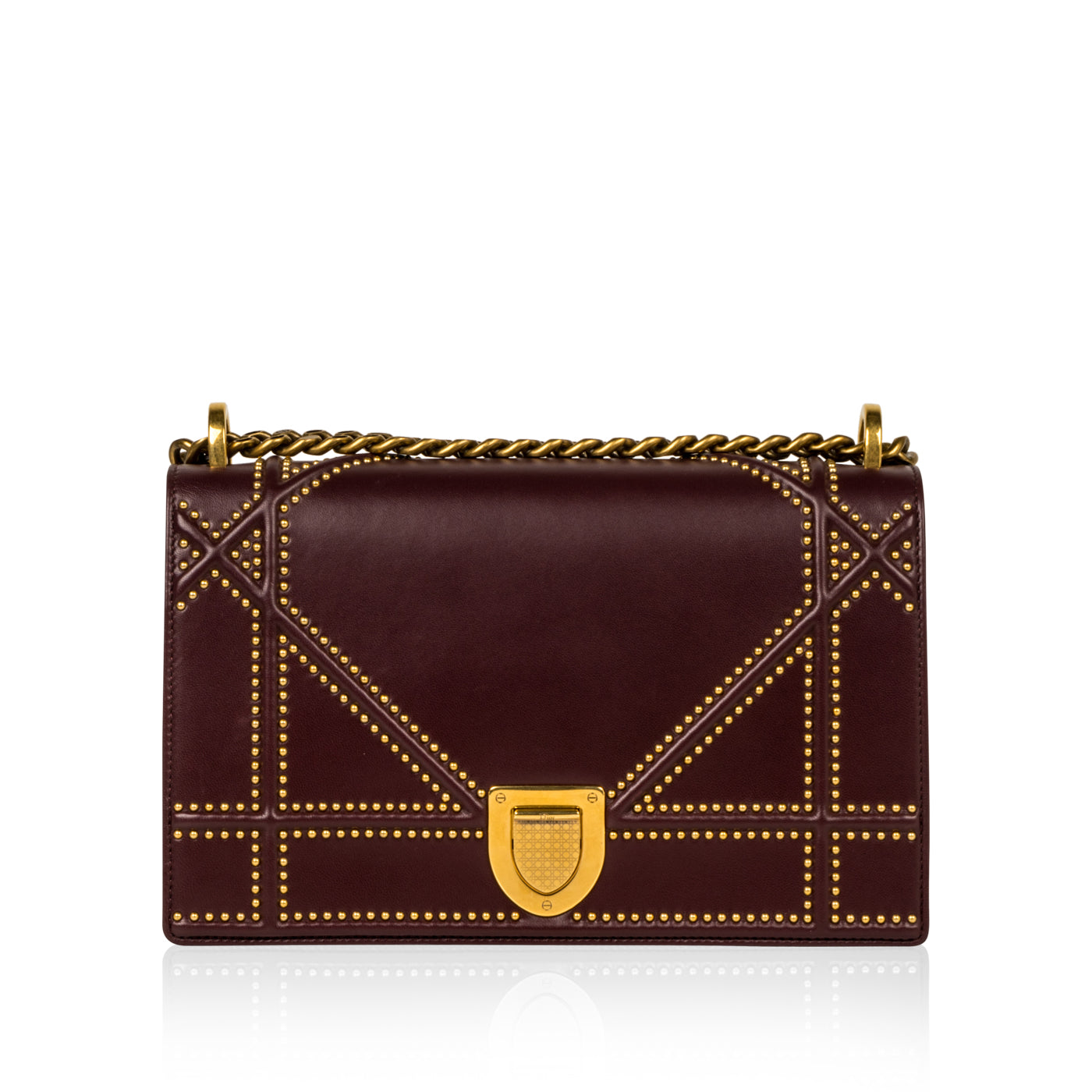 Dior Christian ama Tote Bag Medium Diorama Medium Ghw