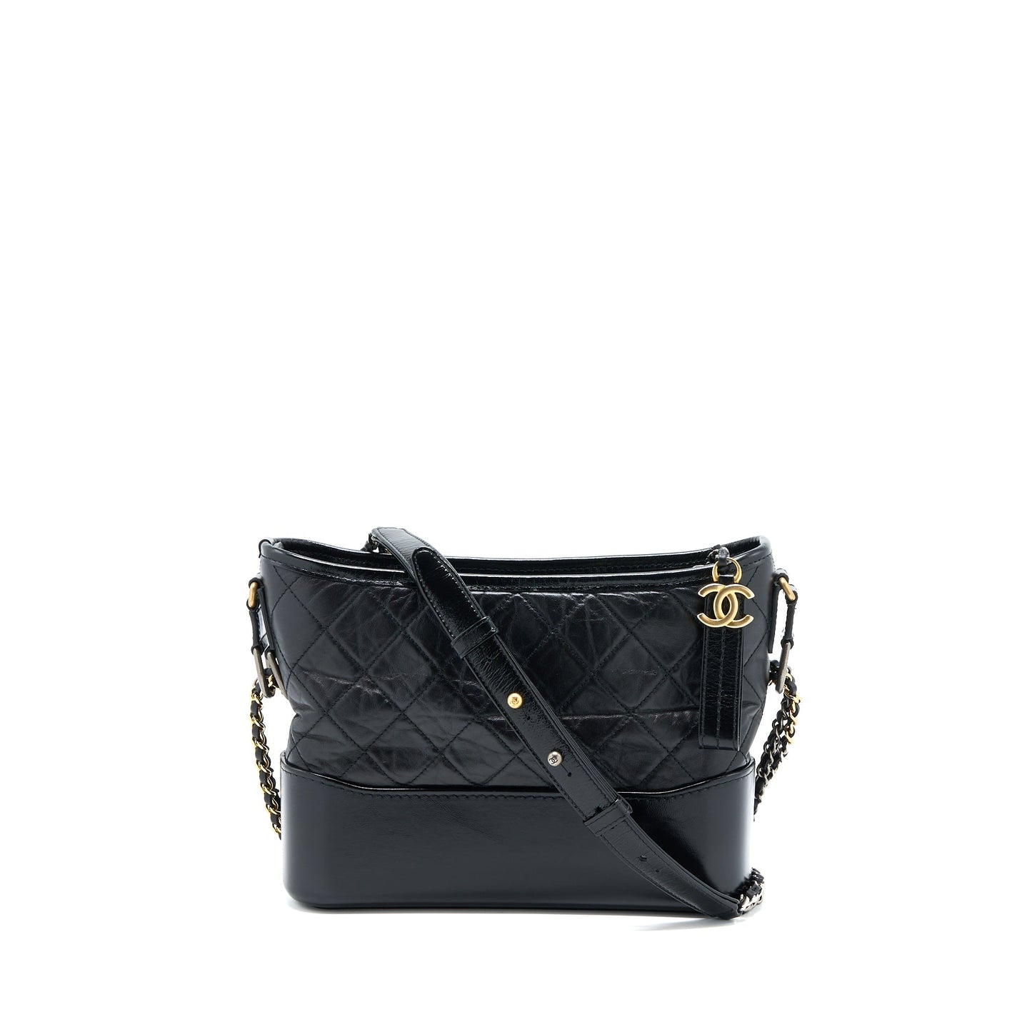 Chanel New Gabrielle Hobo Aged Smooth Calfskin Multicolour Shoulder Bag Hardware 1
