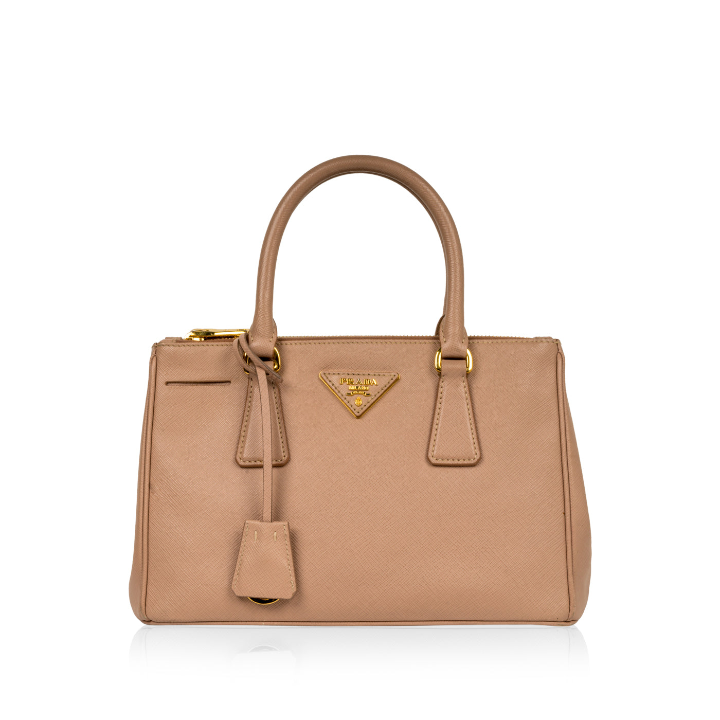 Prada Galleria Tote Bag Galleria Nude Pink