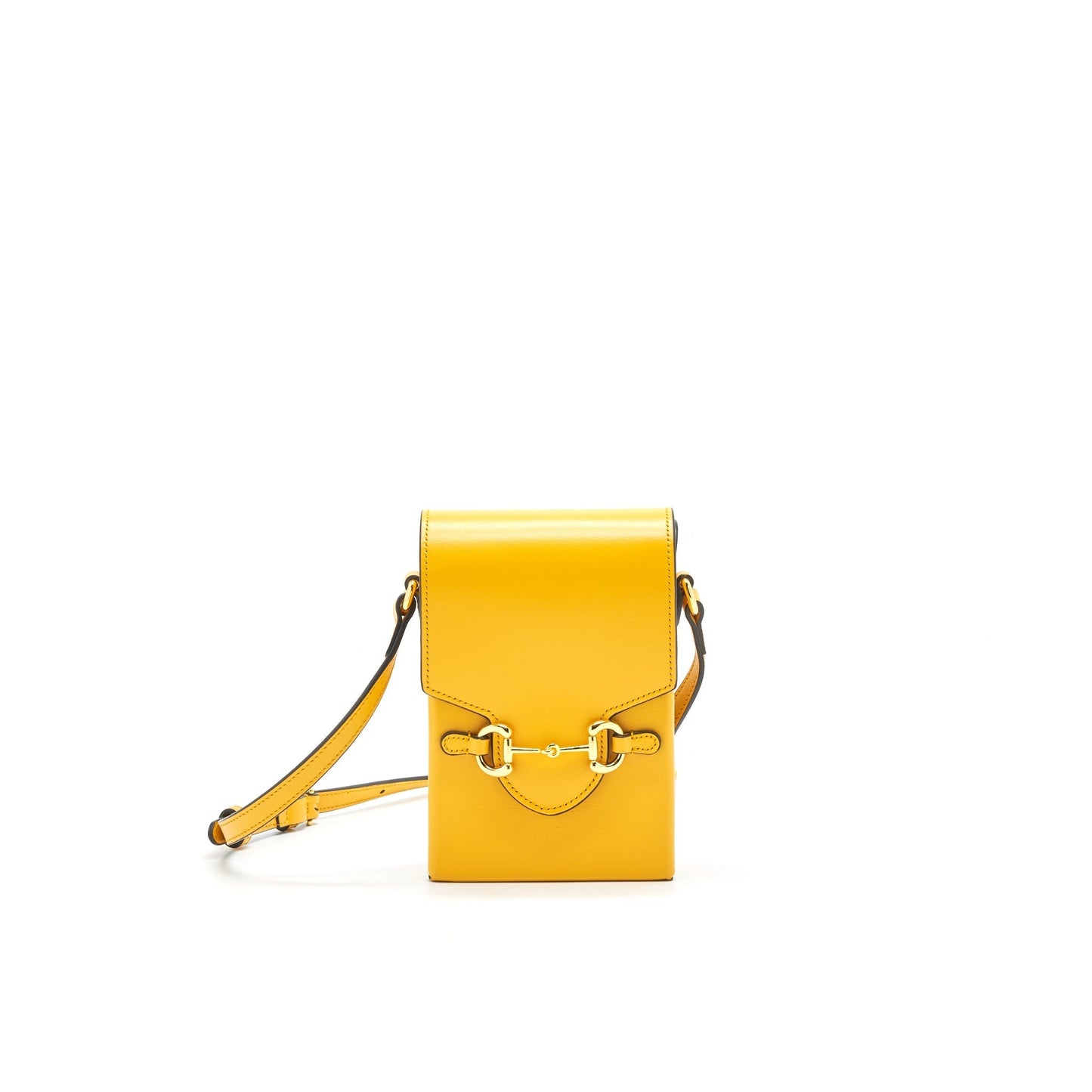 Gucci Horsebit Bag Yellow Mini Travel Bag