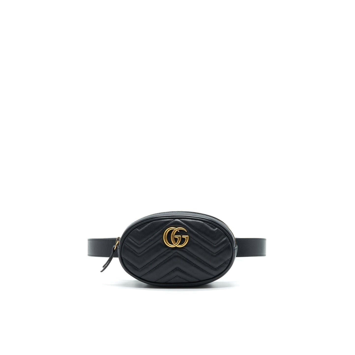 Gucci Marmont Belt Bag In Black Accessory
