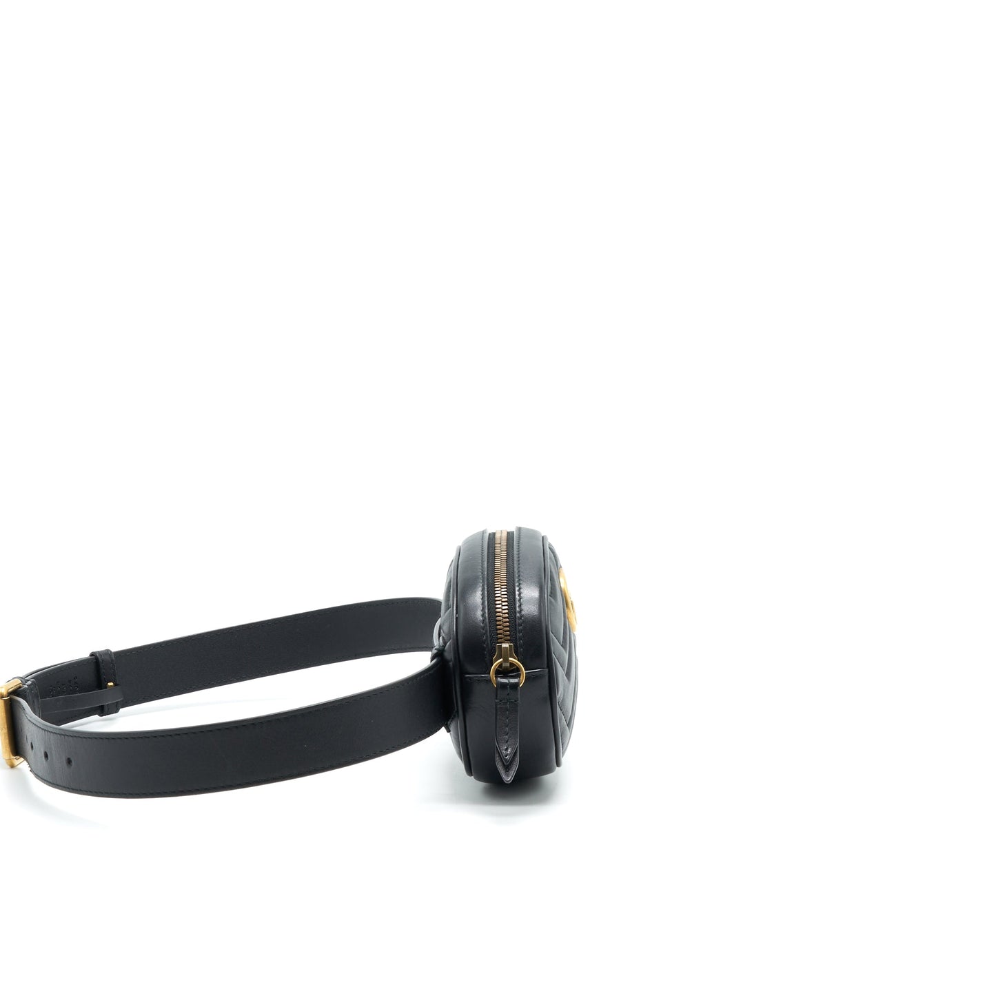 Gucci Marmont Belt Bag In Black Accessory