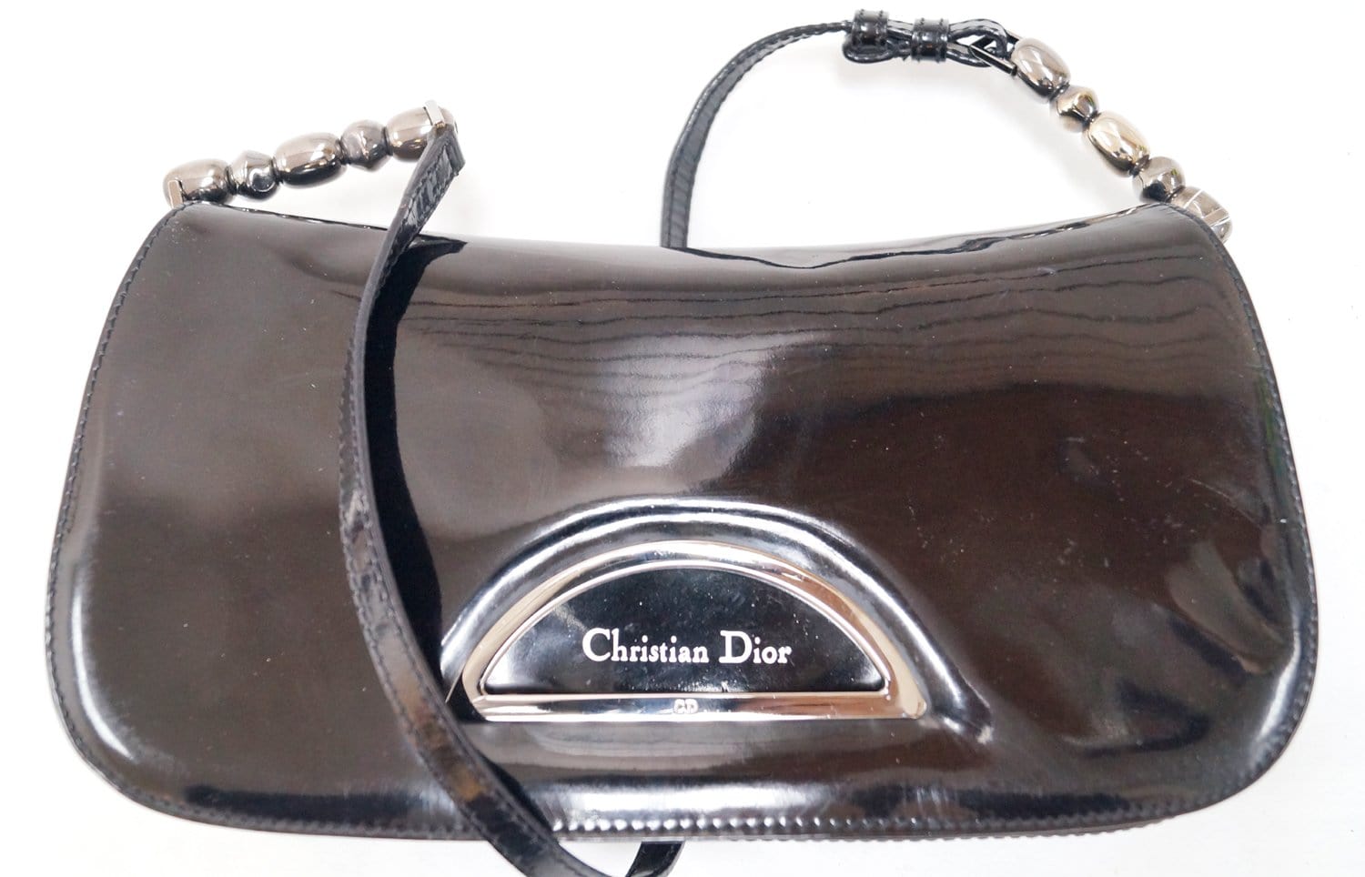 Dior Maris Pearl Shoulder Bag Black