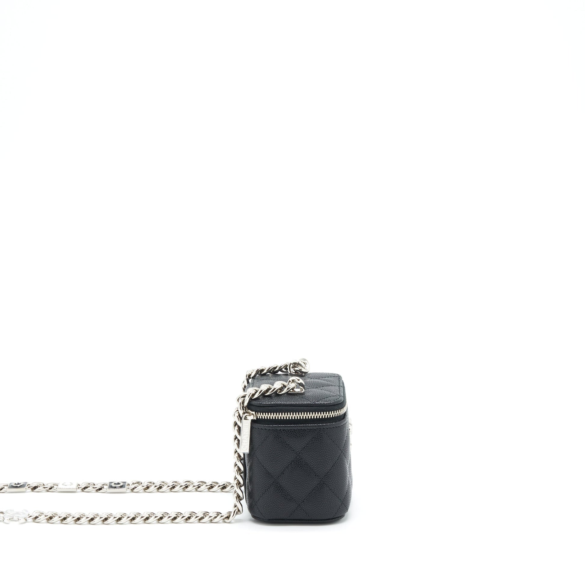 Chanel 22S vanity giant caviar HW Black Mini Bag