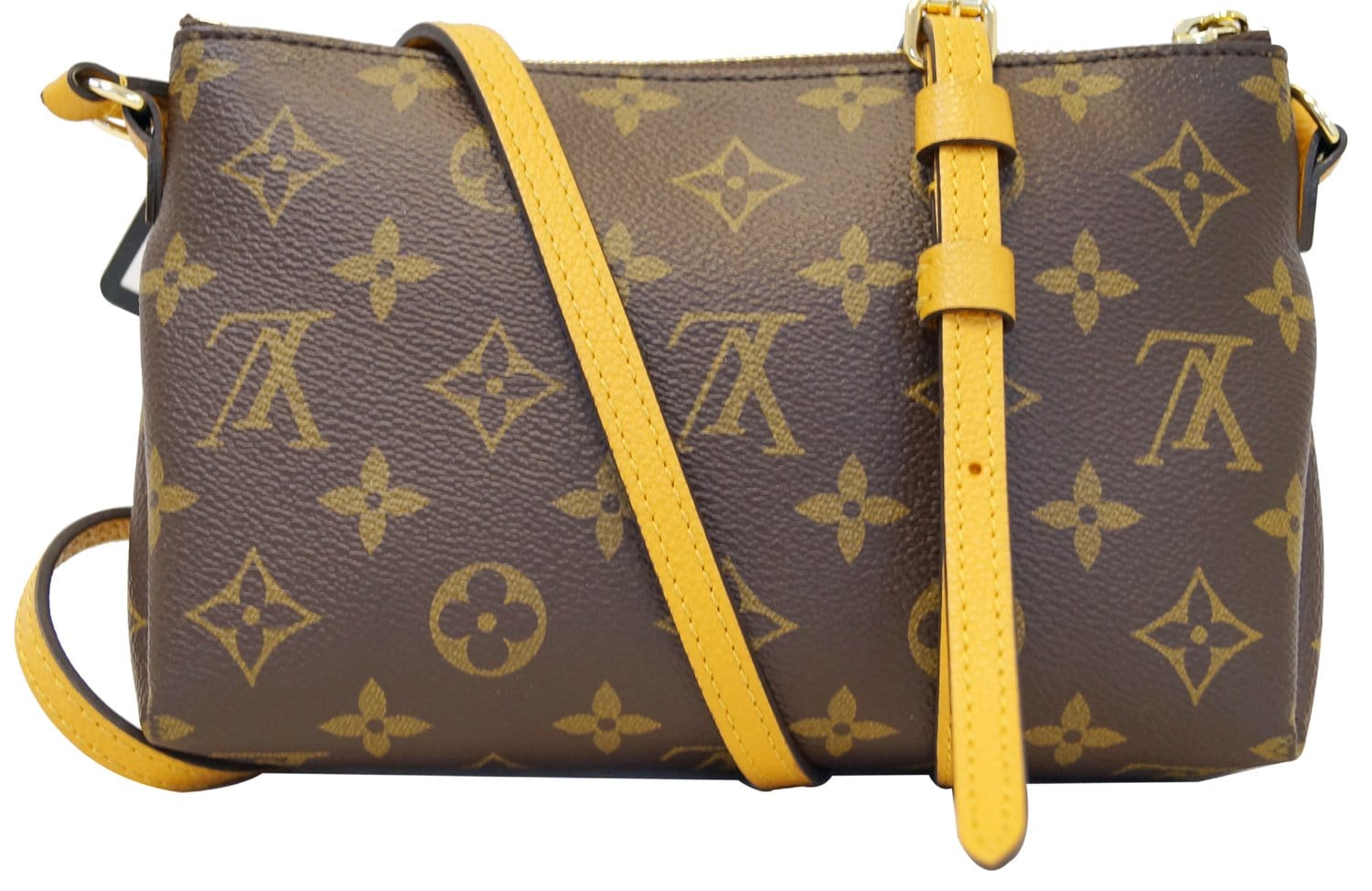 Louis Pallas Clutch Crossbody Bag Canvas Monogram