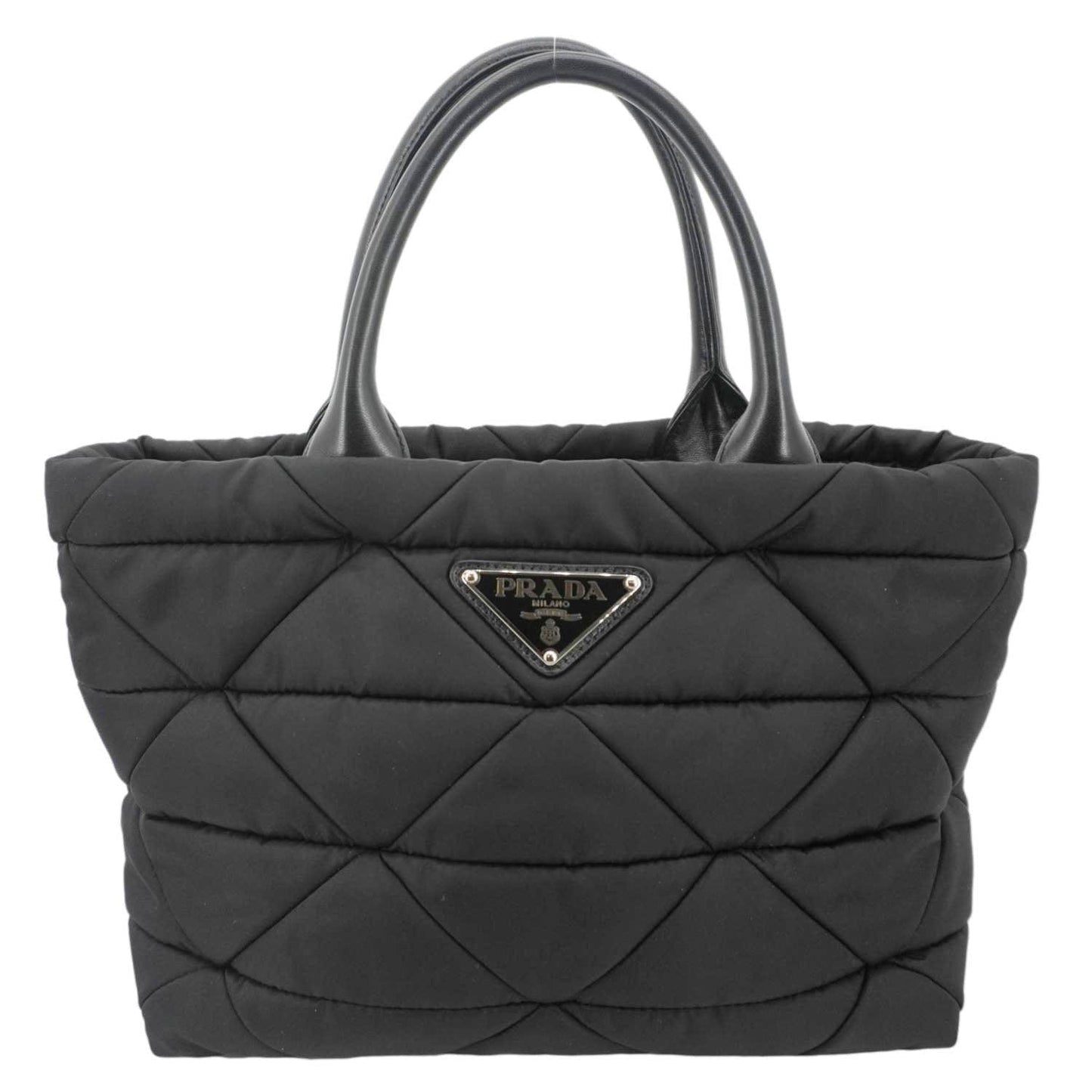Padded Re Tote Bag Nylon Black