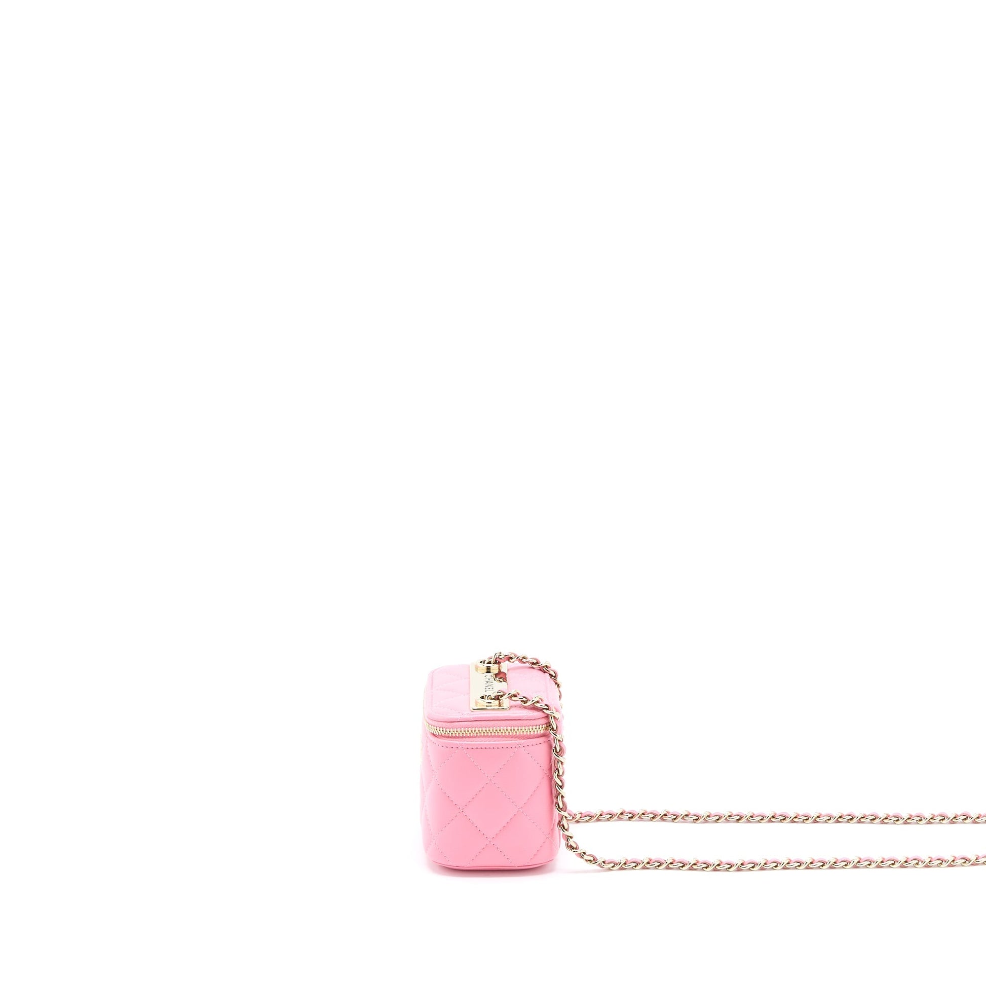 Chanel Trendy CC Vanity Lambskin LGHW Pink Mini Bag