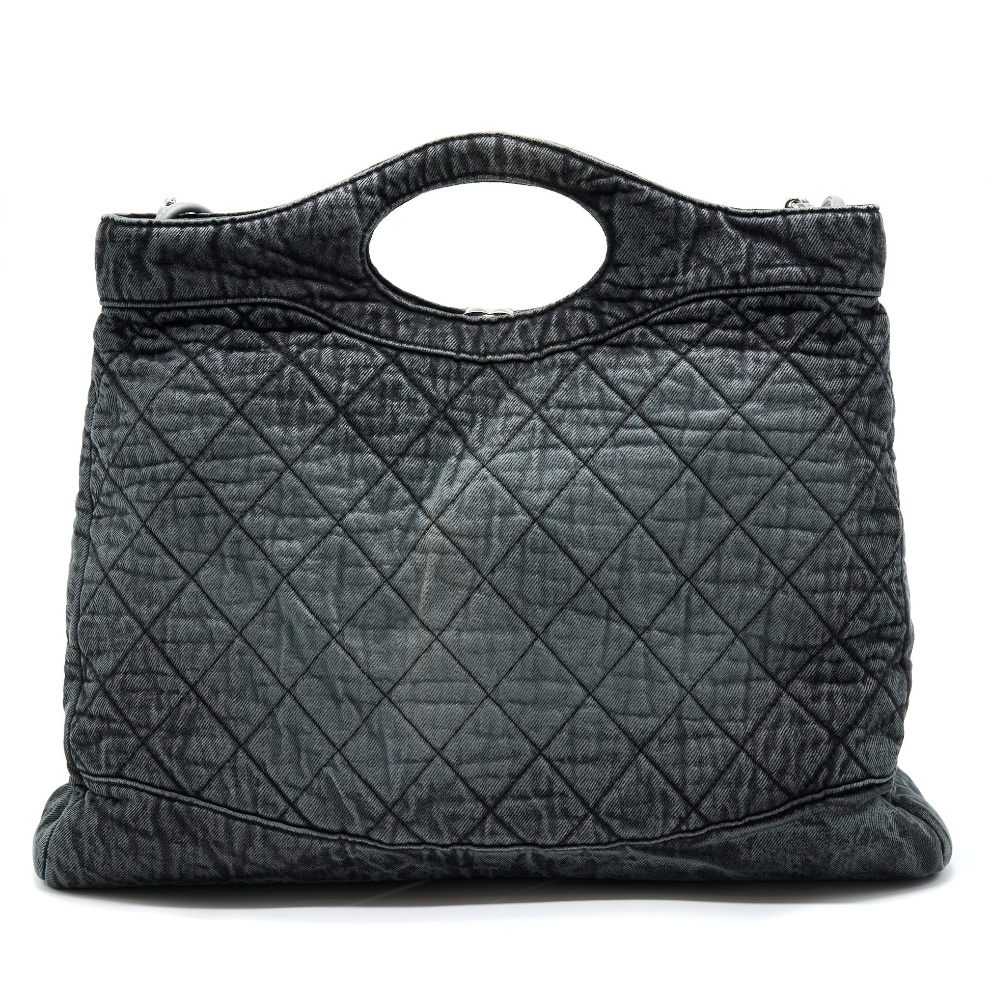 Chanel 31 Danim SHW Grey Handbag