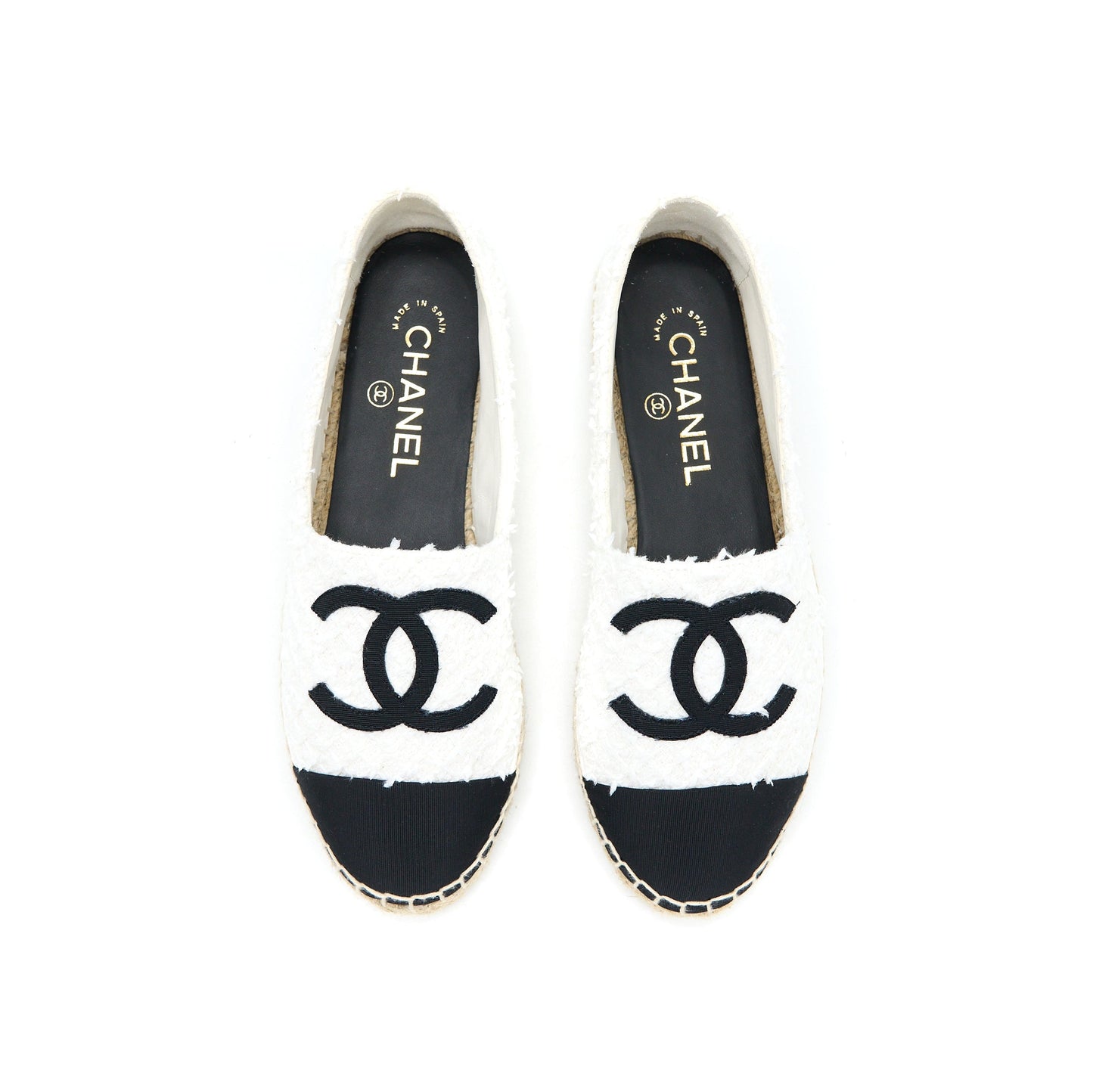 Chanel lack Black White Handbag